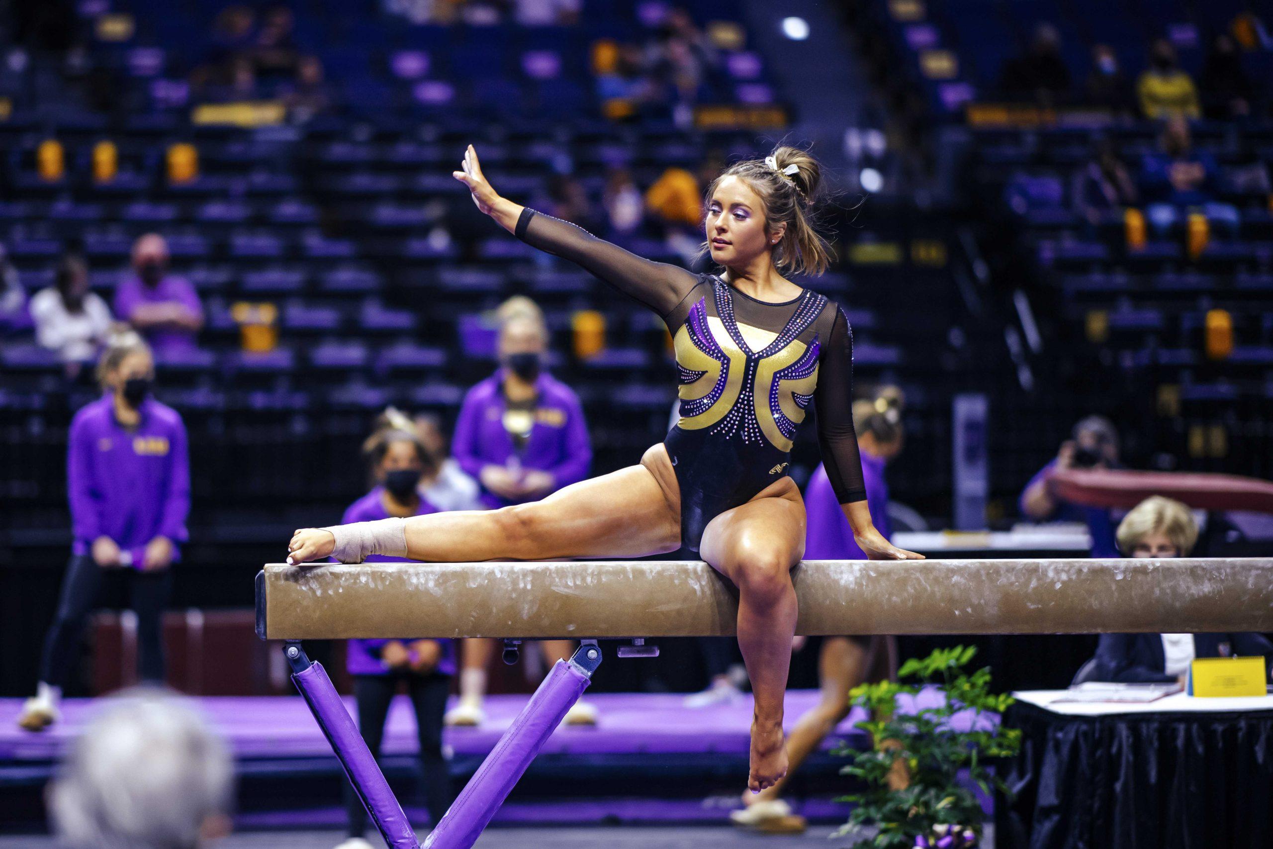 PHOTOS: LSU gymnastics defeats Arkansas in home opener