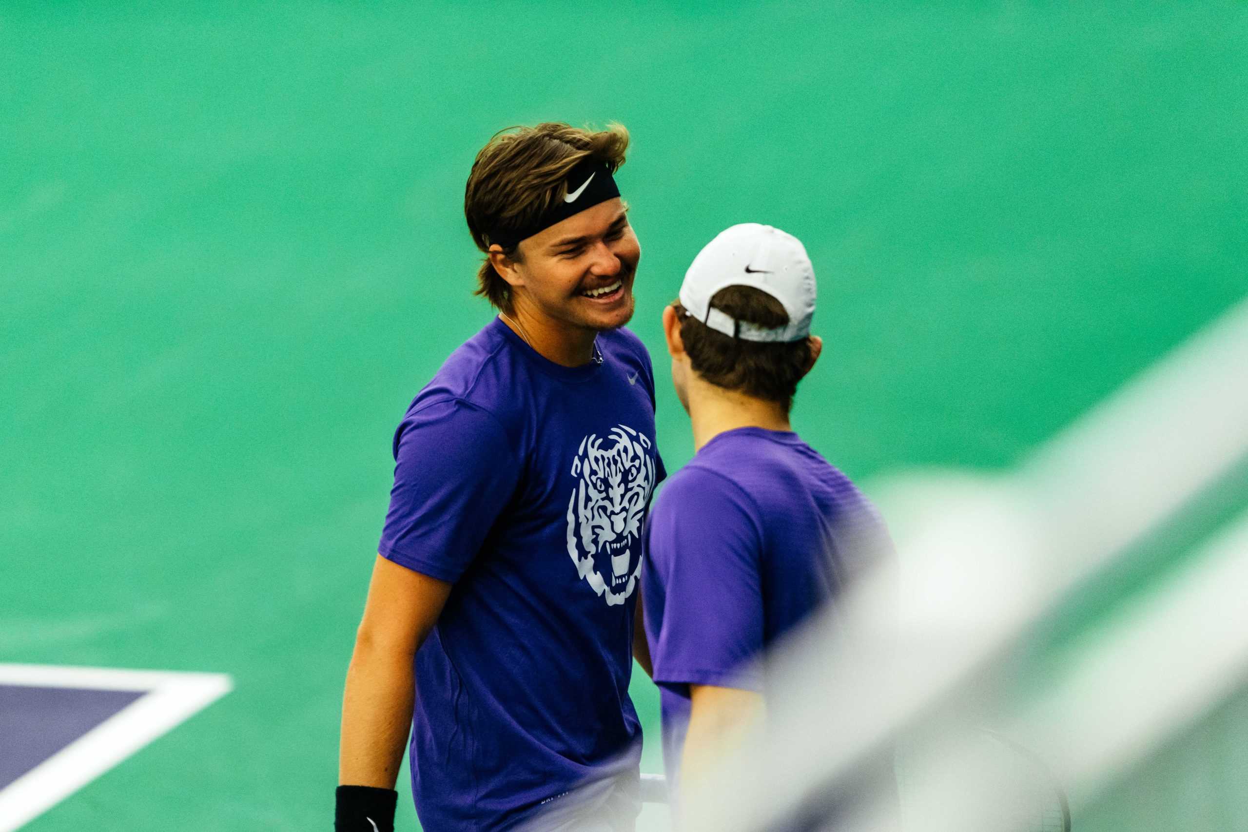 PHOTOS: LSU men's tennis defeats Alcorn State