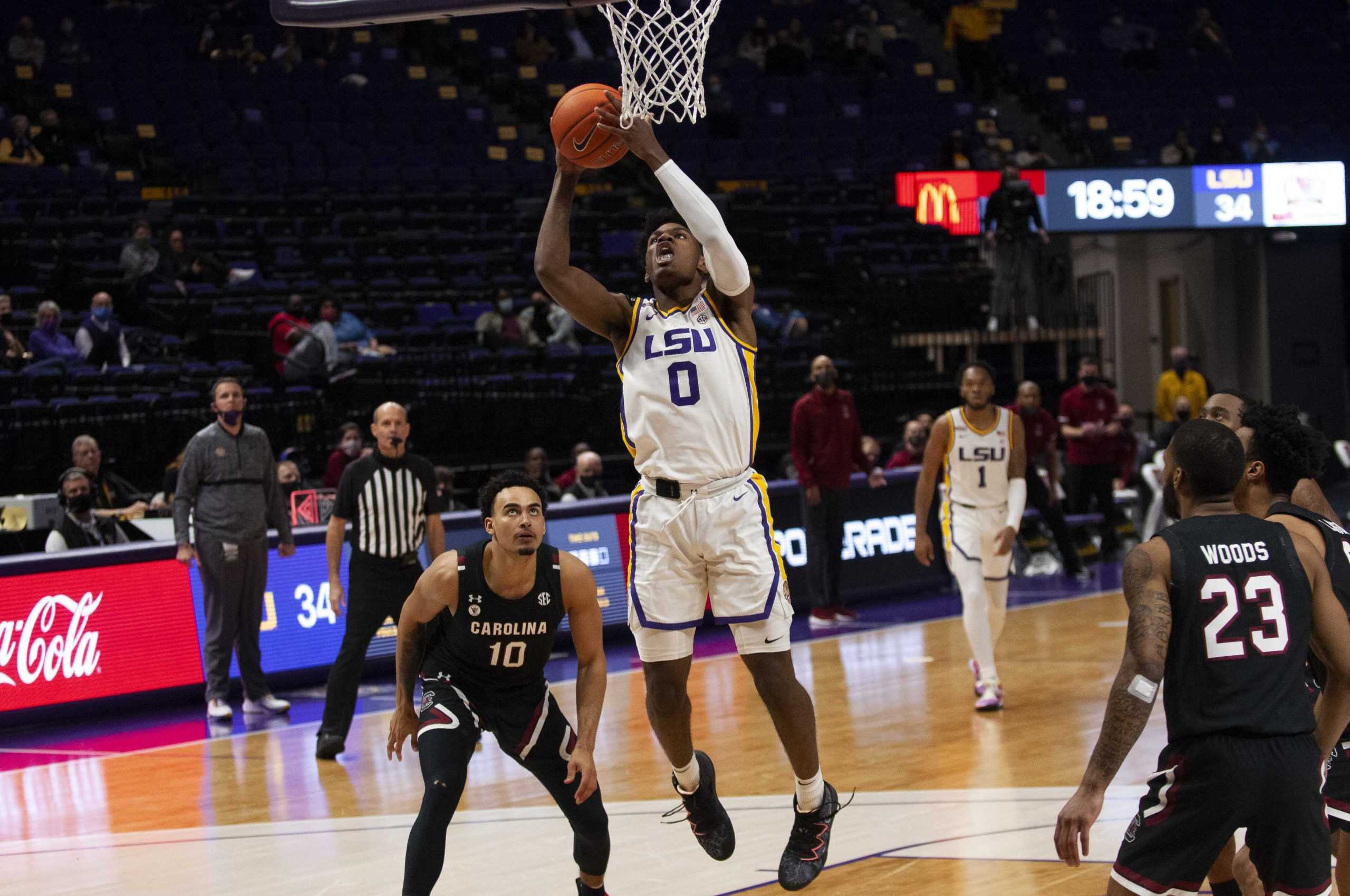 PHOTOS: LSU men's basketball defeats South Carolina