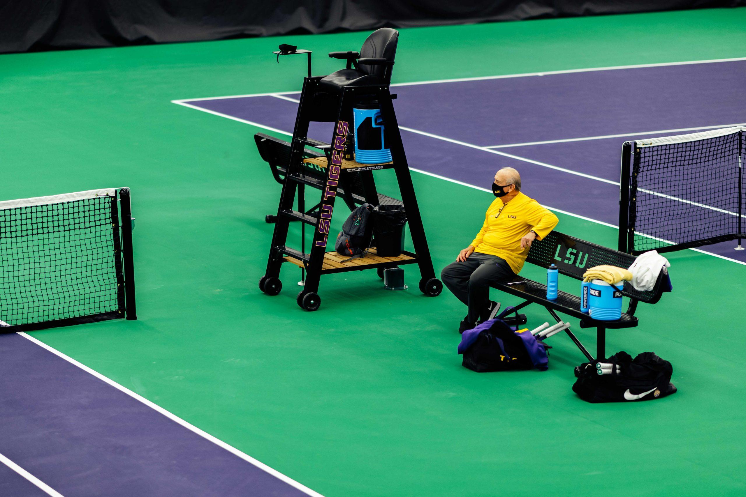 PHOTOS: LSU men's tennis defeats Alcorn State