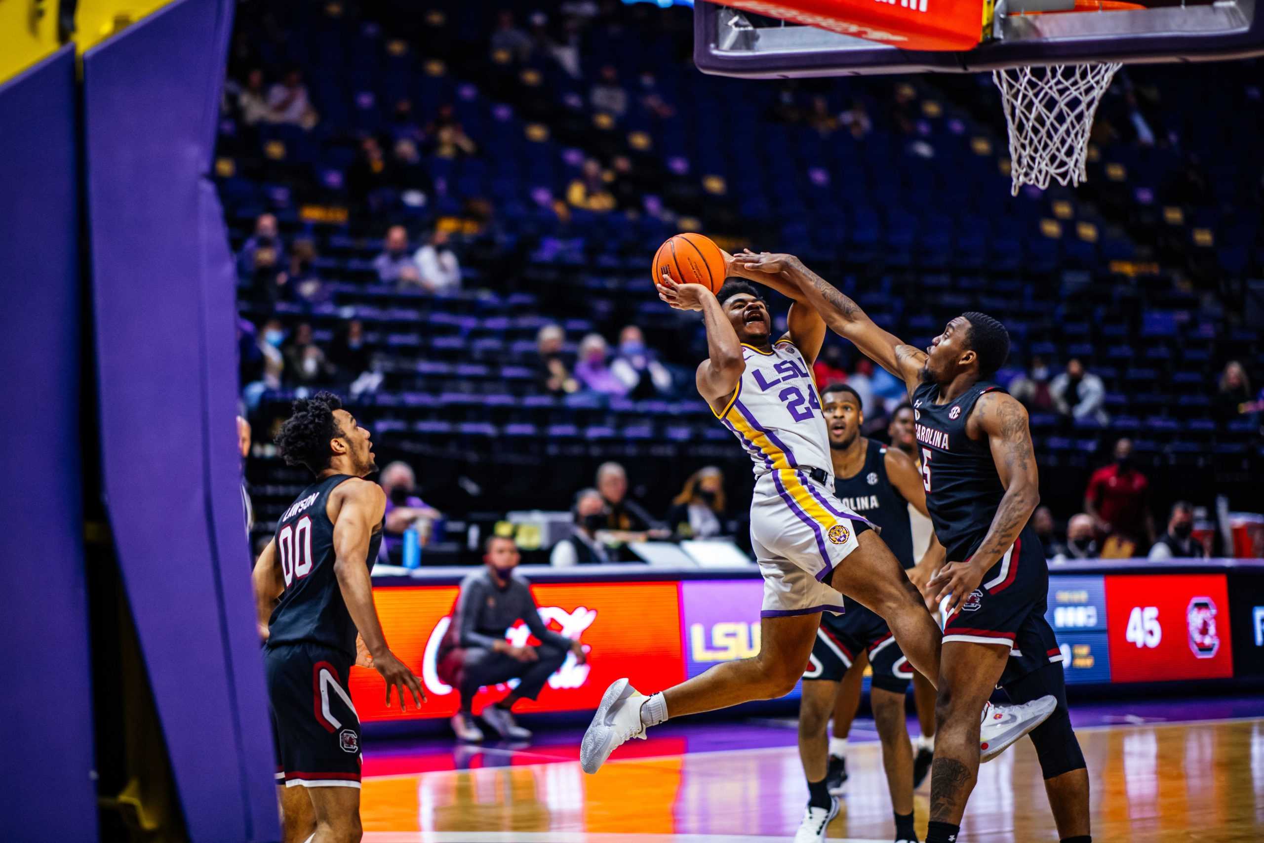 PHOTOS: LSU men's basketball defeats South Carolina