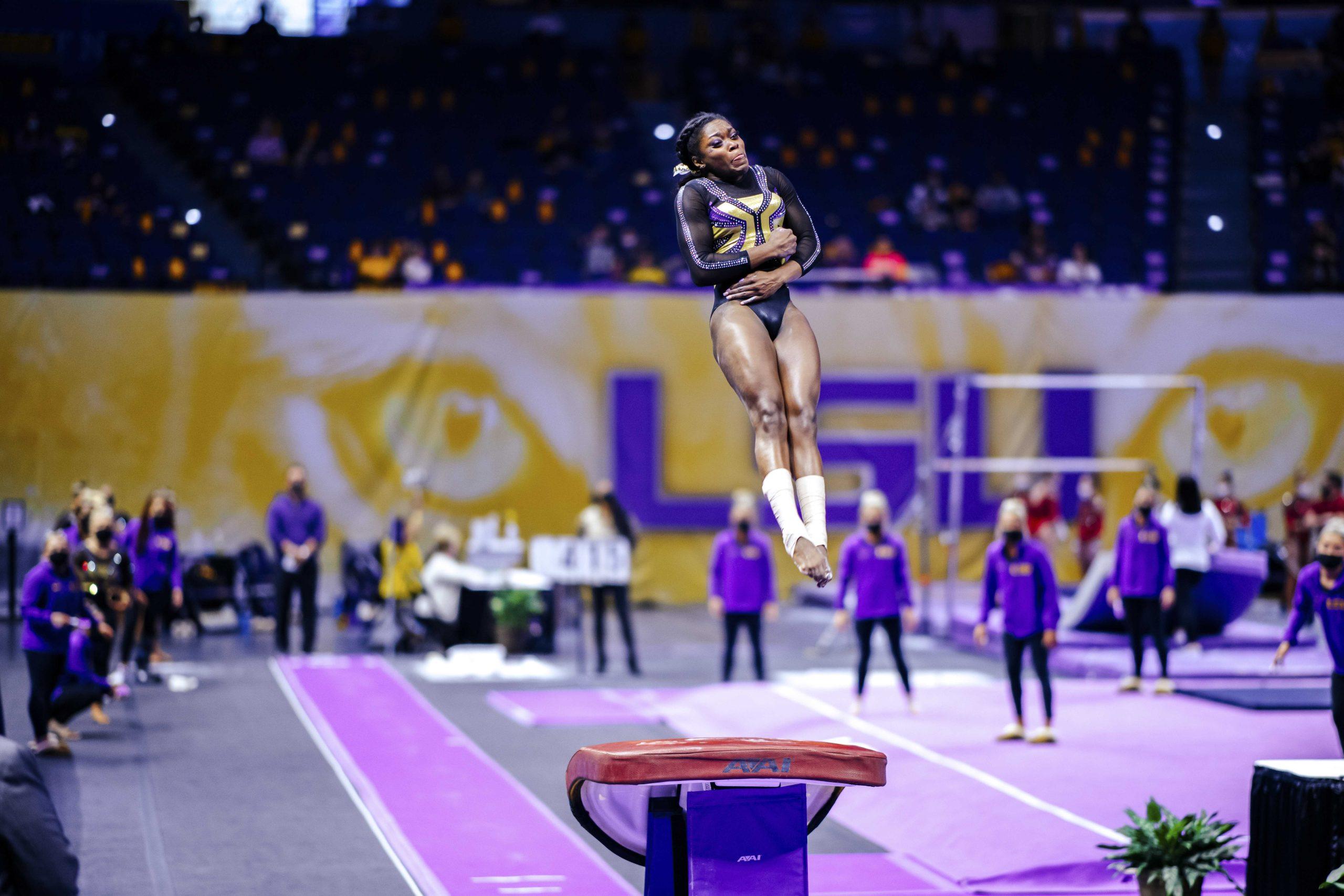 PHOTOS: LSU gymnastics defeats Arkansas in home opener