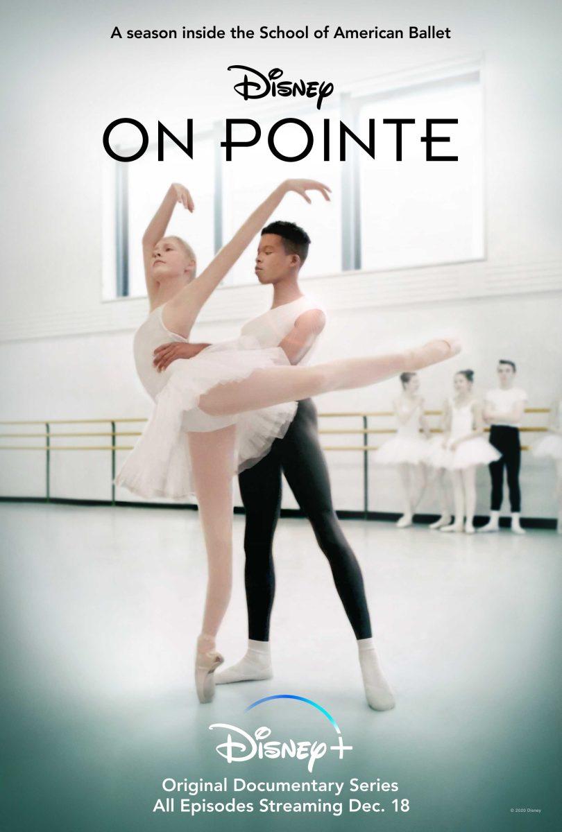 on pointe