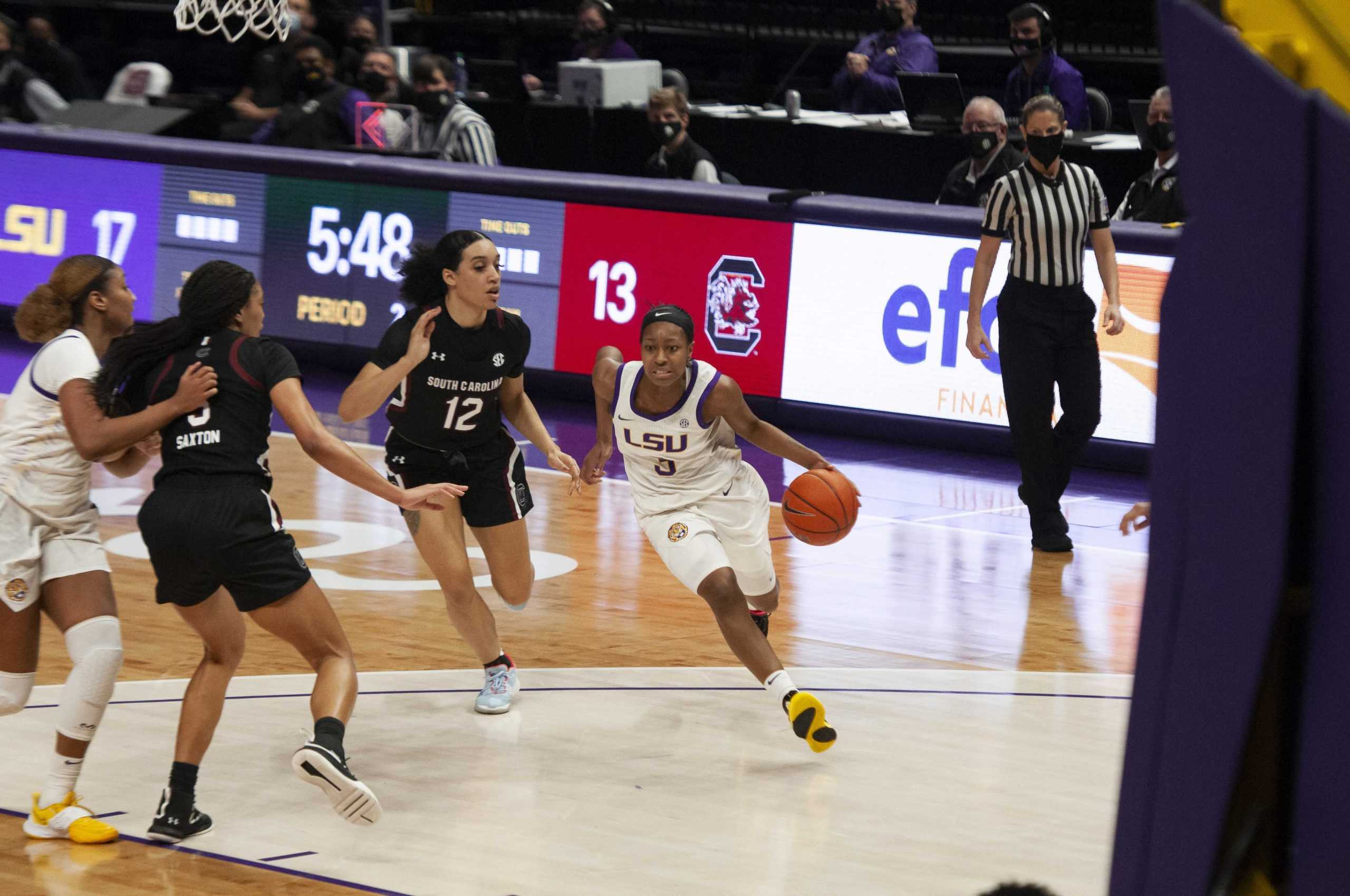 PHOTOS: LSU women's basketball falls to South Carolina