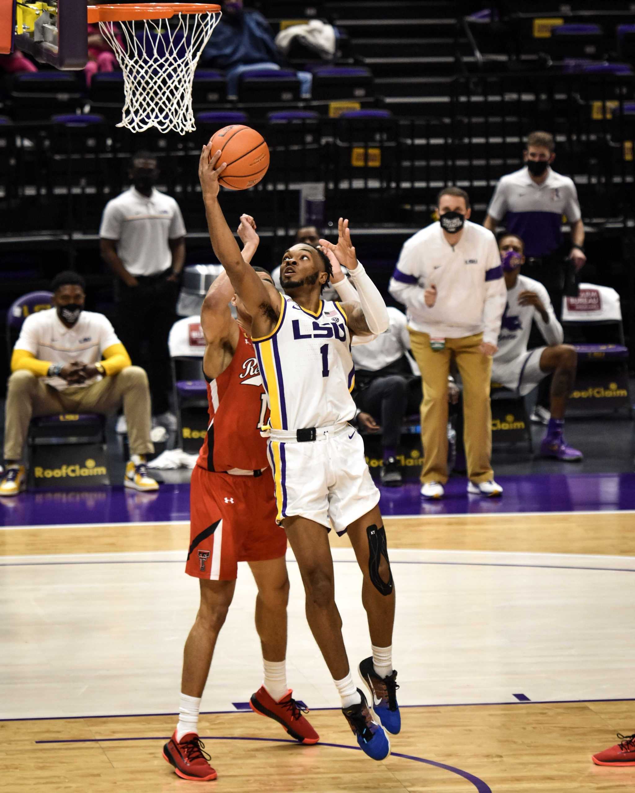 PHOTOS: LSU men's basketball falls to Texas Tech