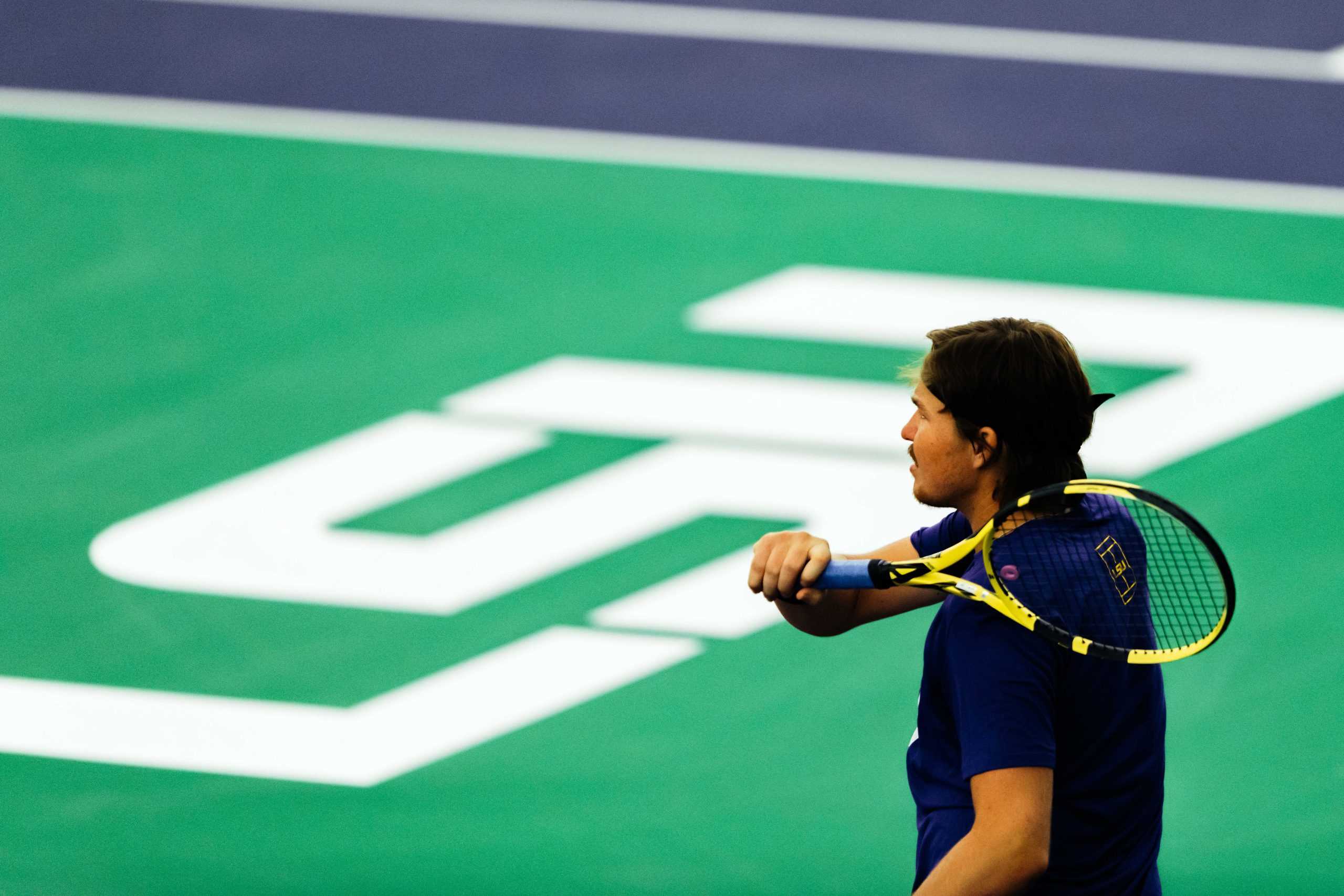 PHOTOS: LSU men's tennis defeats Alcorn State