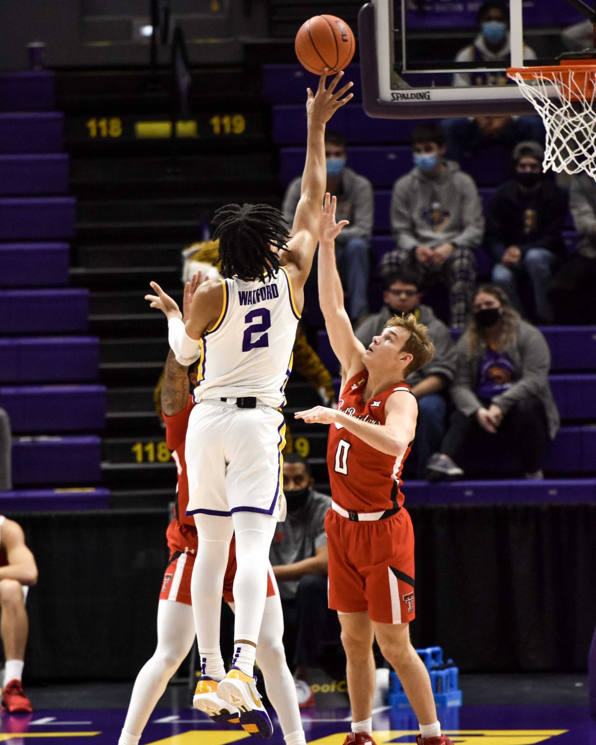 PHOTOS: LSU men's basketball falls to Texas Tech