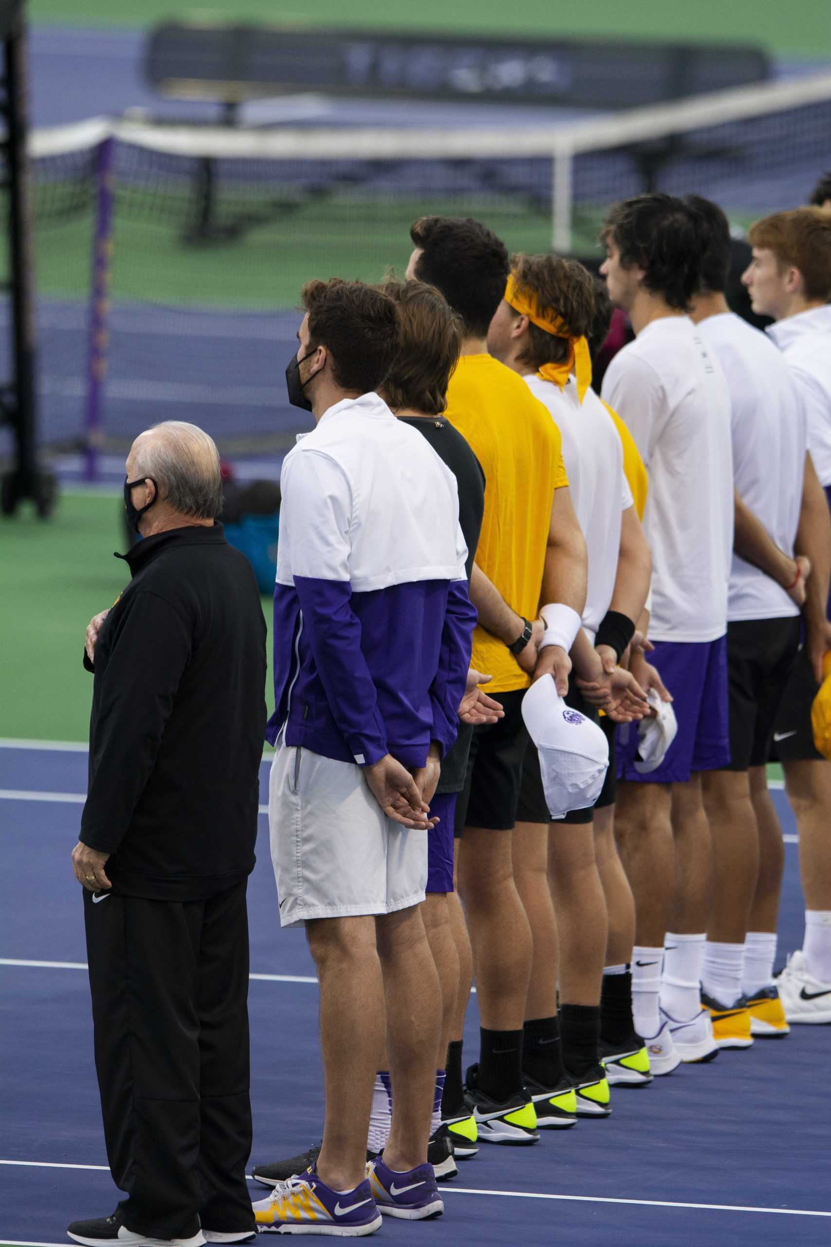 PHOTOS: LSU men's tennis defeats UL-Lafayette