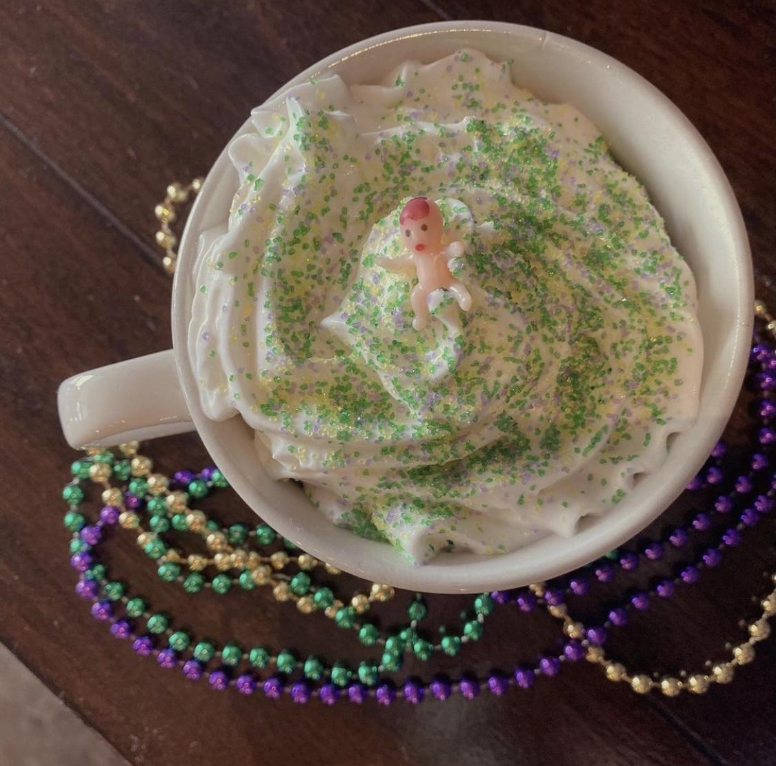 Brew Ha-Ha! King Cake Latte&#160;