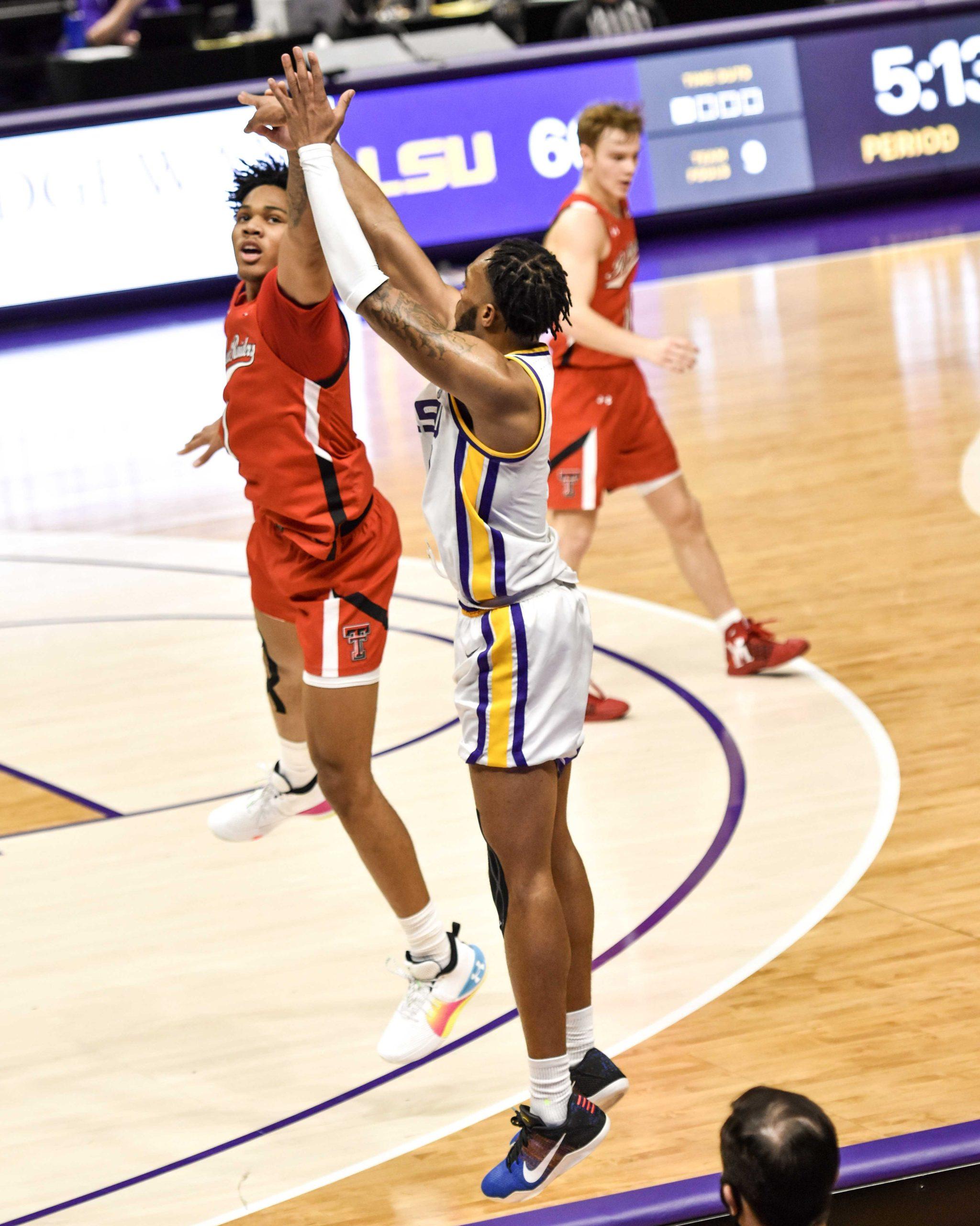 PHOTOS: LSU men's basketball falls to Texas Tech