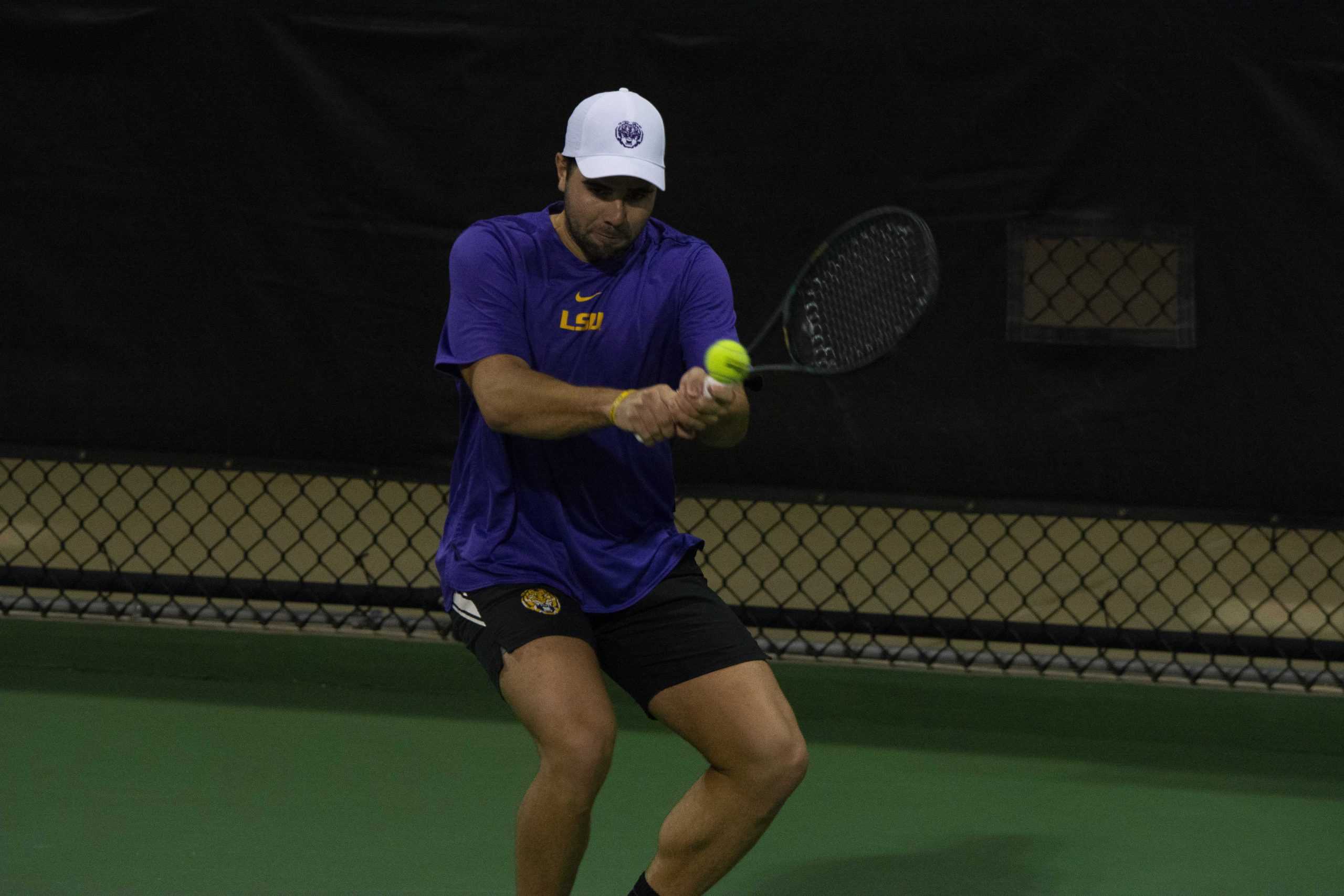 PHOTOS: LSU men's tennis defeats UL-Lafayette