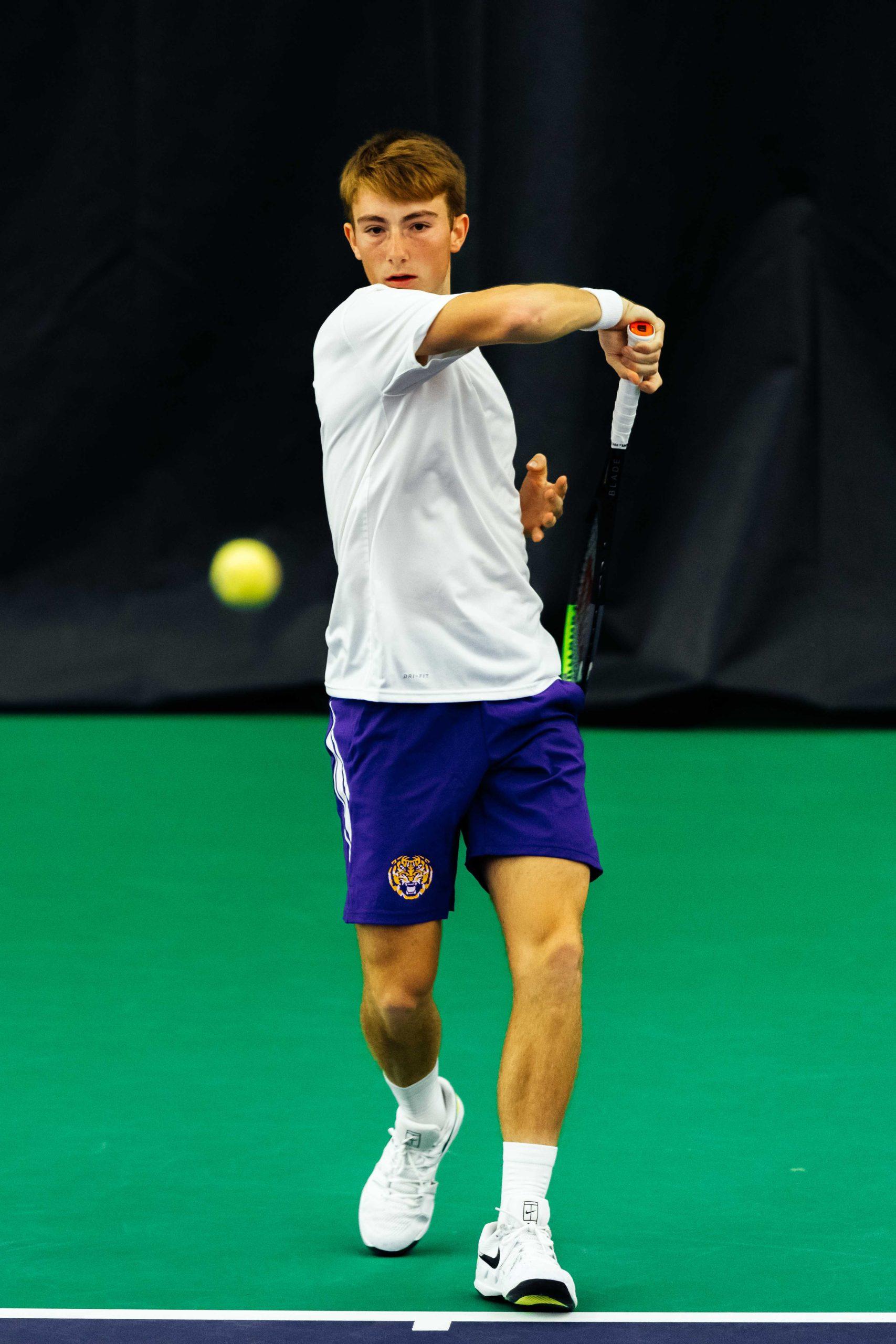 PHOTOS: LSU men's tennis defeats Alcorn State