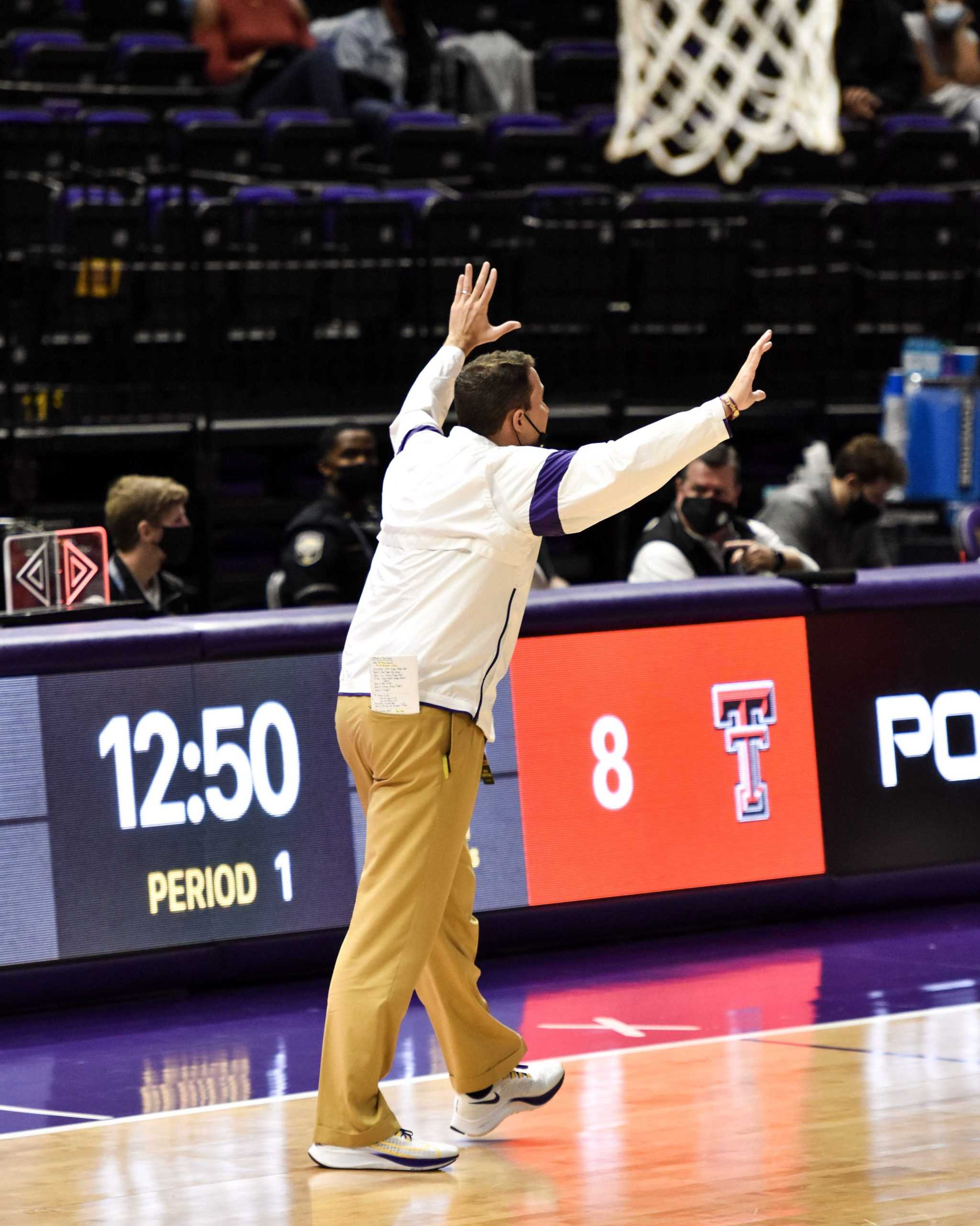 PHOTOS: LSU men's basketball falls to Texas Tech