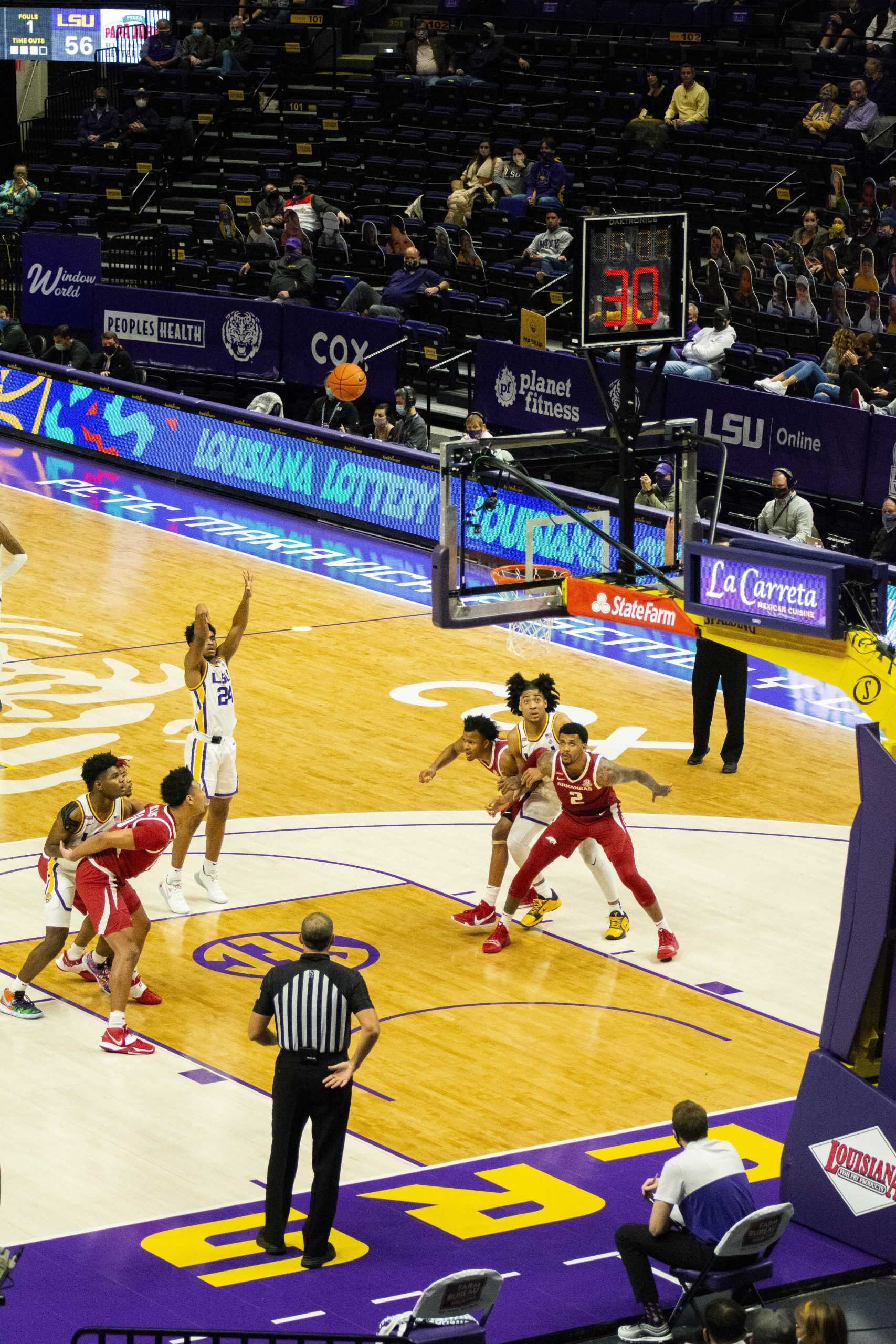 PHOTOS: LSU men's basketball defeats Arkansas