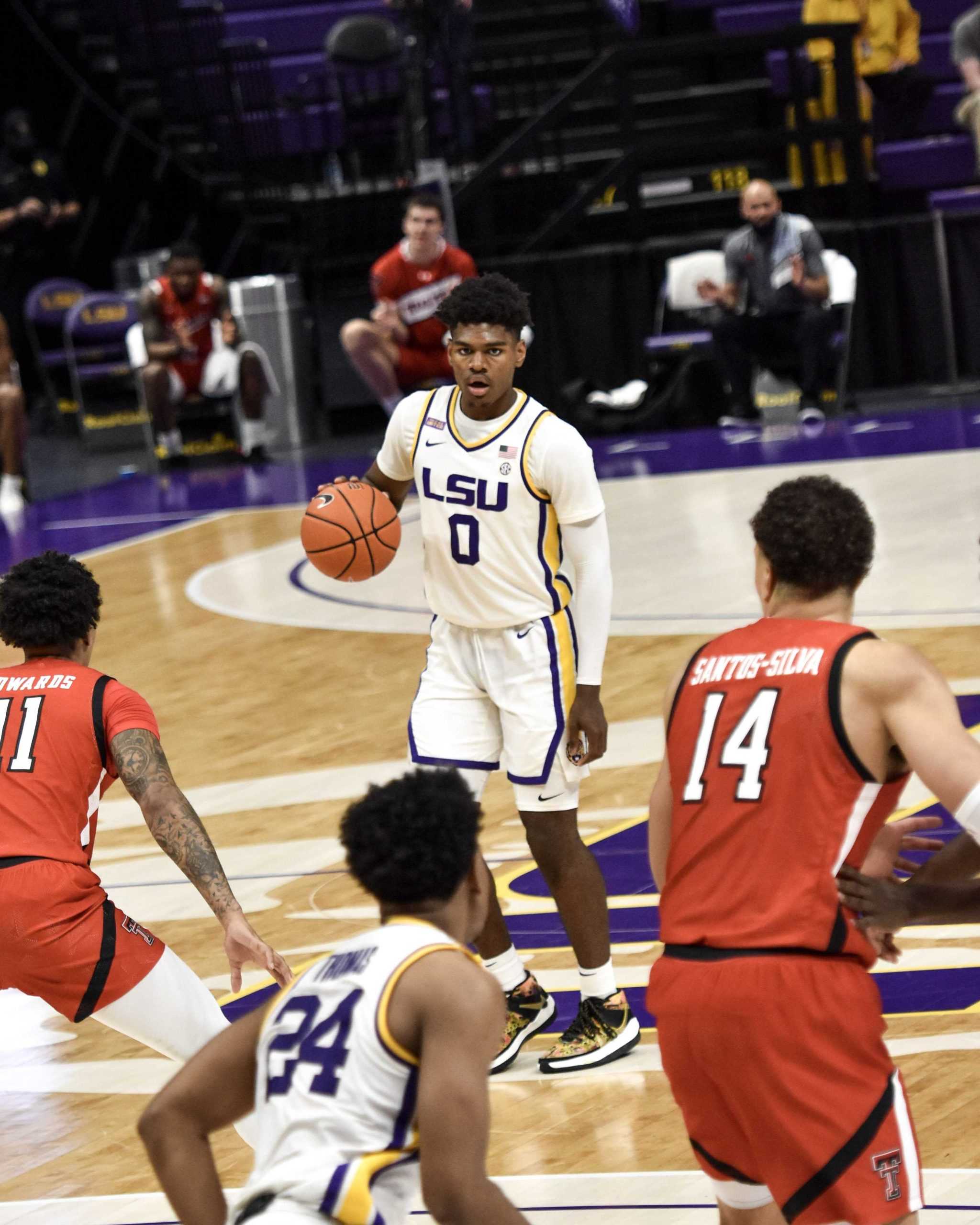 PHOTOS: LSU men's basketball falls to Texas Tech