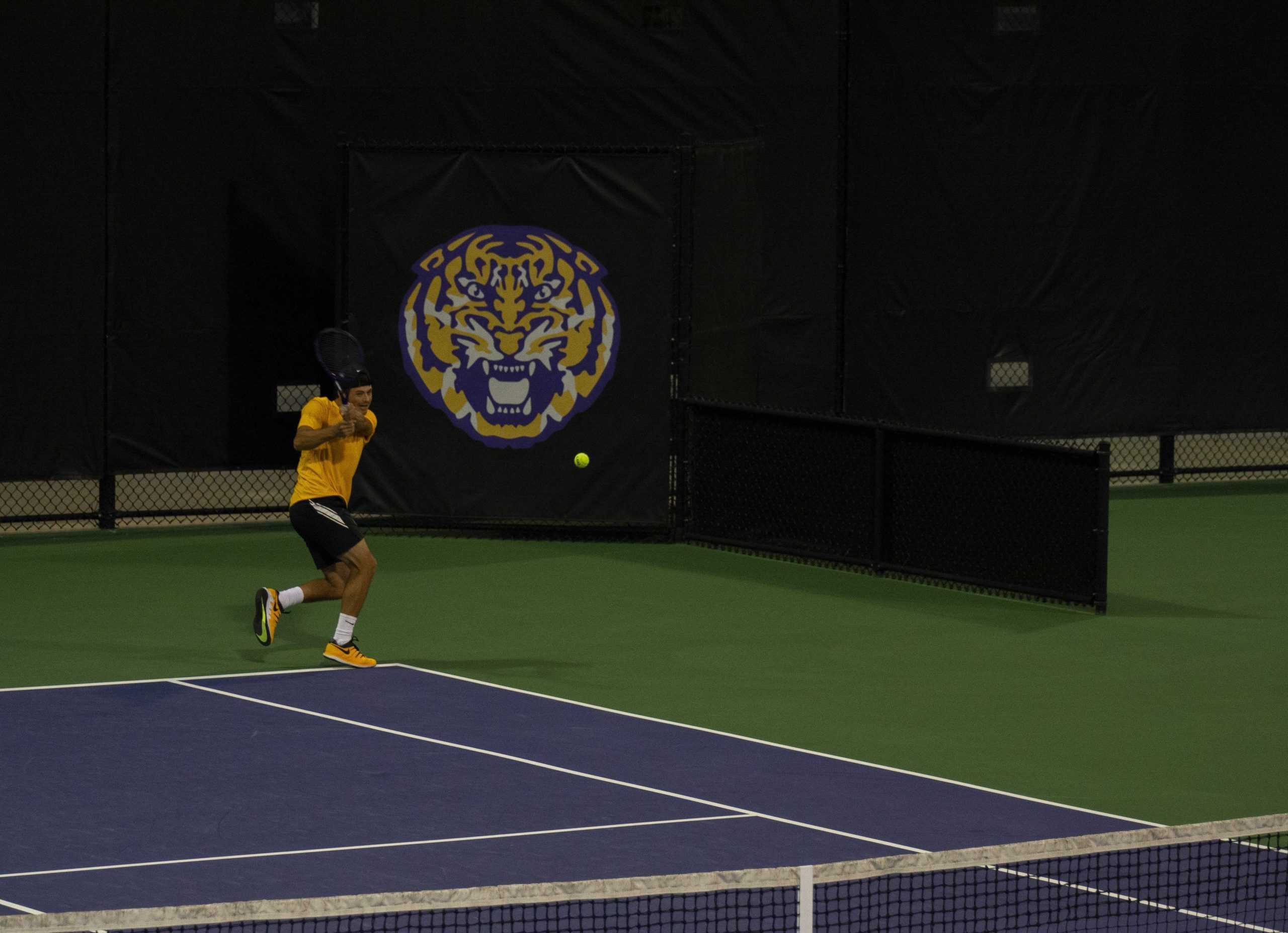 PHOTOS: LSU men's tennis defeats UL-Lafayette