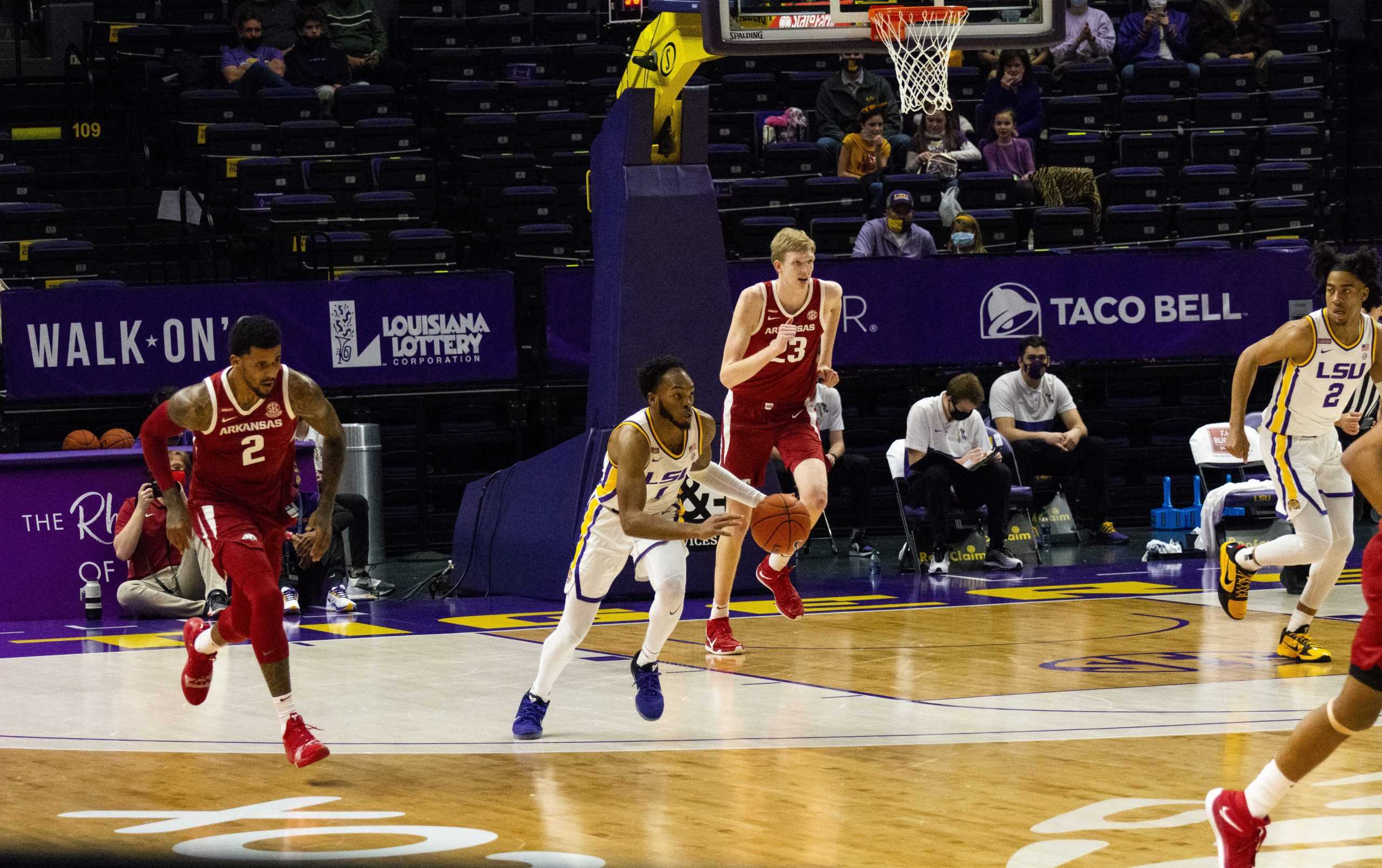 PHOTOS: LSU men's basketball defeats Arkansas