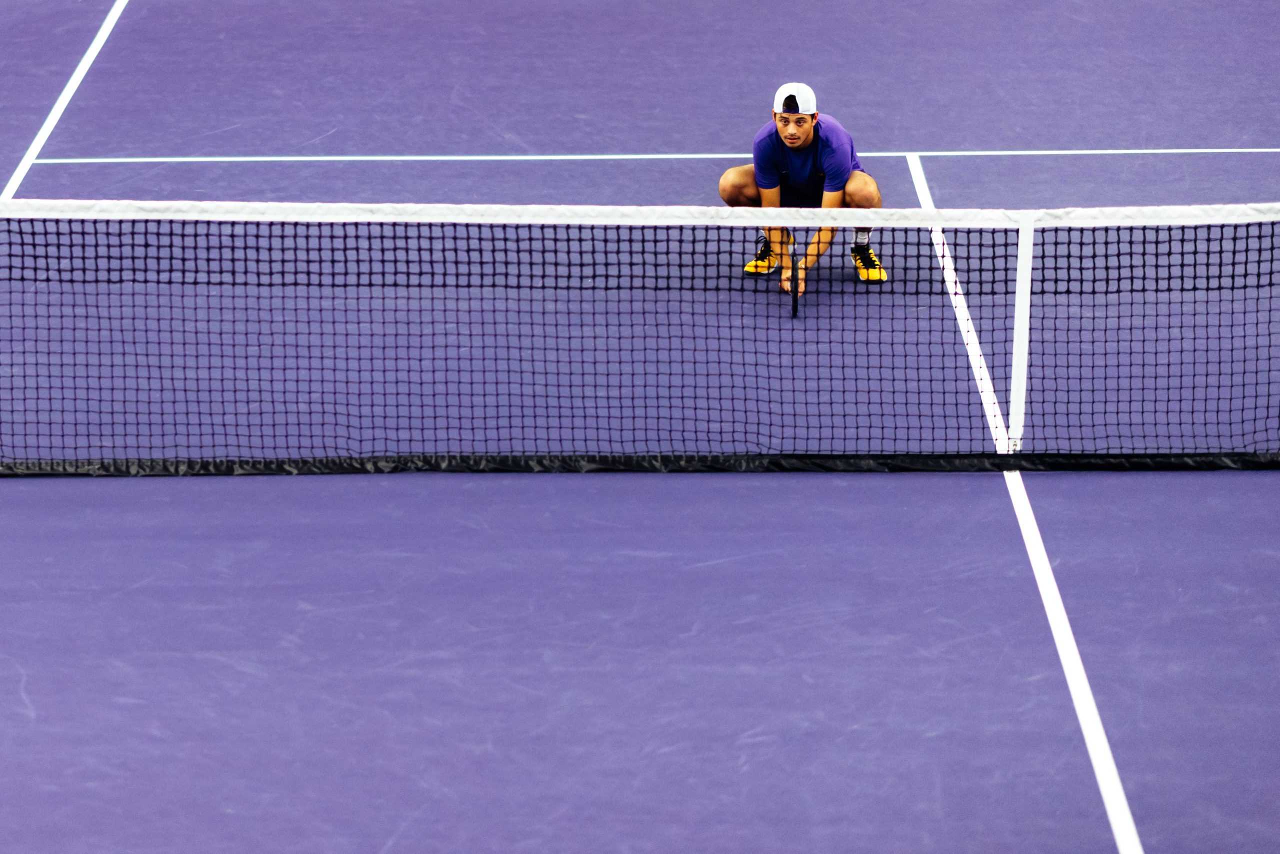 PHOTOS: LSU men's tennis defeats Alcorn State