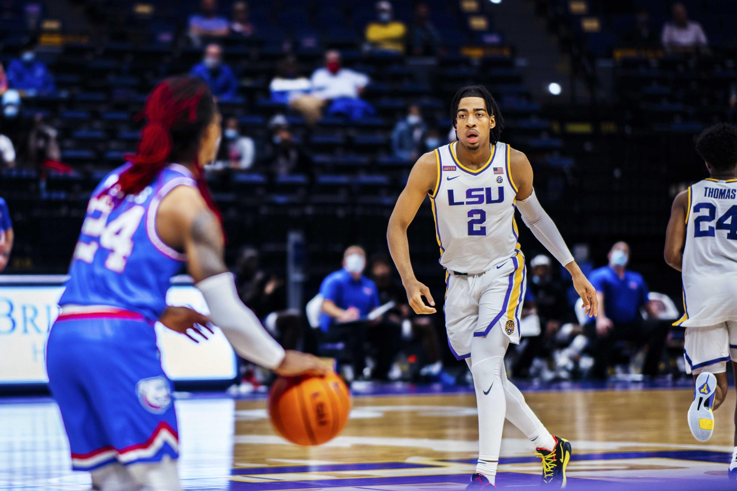 Trendon Watford leads the way as LSU basketball cruises past Arkansas 92-76