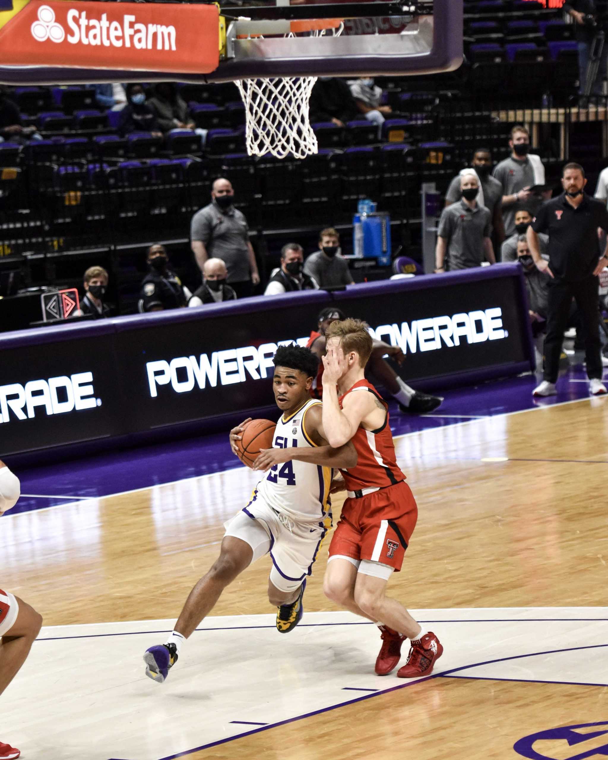 PHOTOS: LSU men's basketball falls to Texas Tech