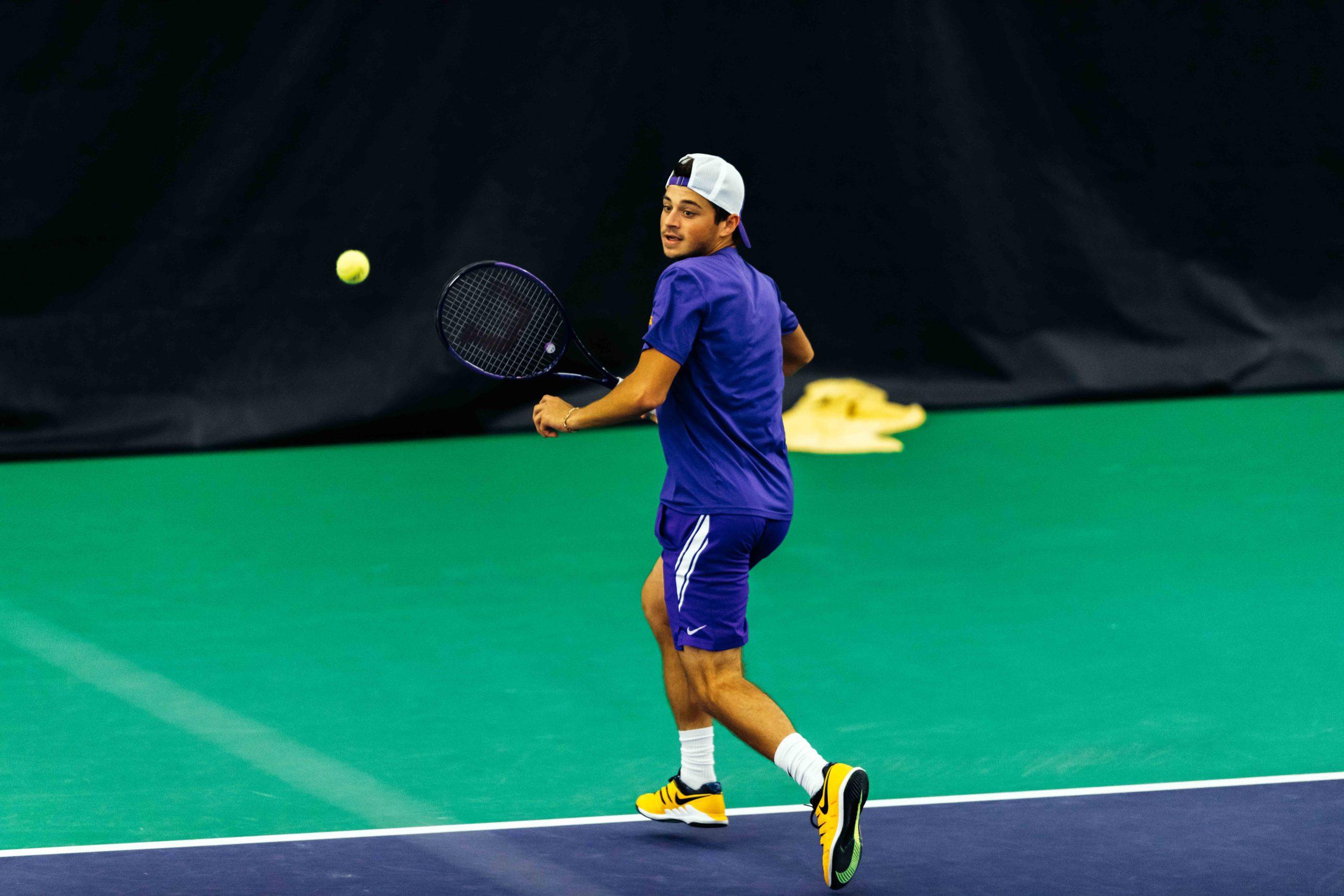 PHOTOS: LSU men's tennis defeats Alcorn State