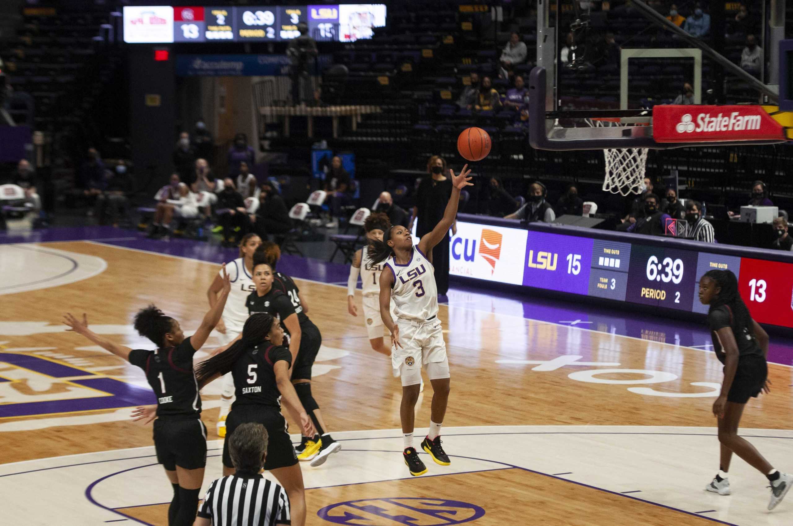 PHOTOS: LSU women's basketball falls to South Carolina