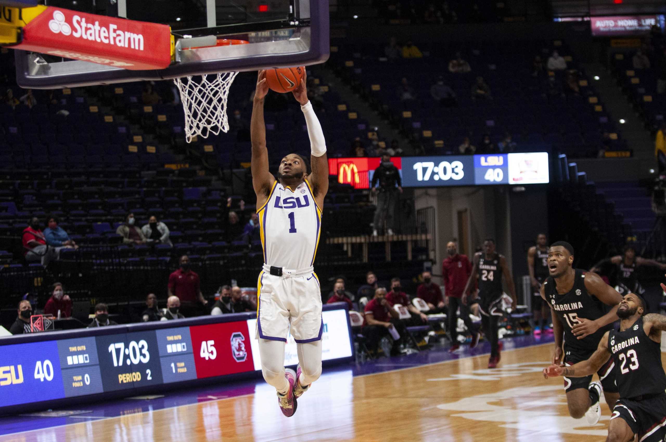 PHOTOS: LSU men's basketball defeats South Carolina