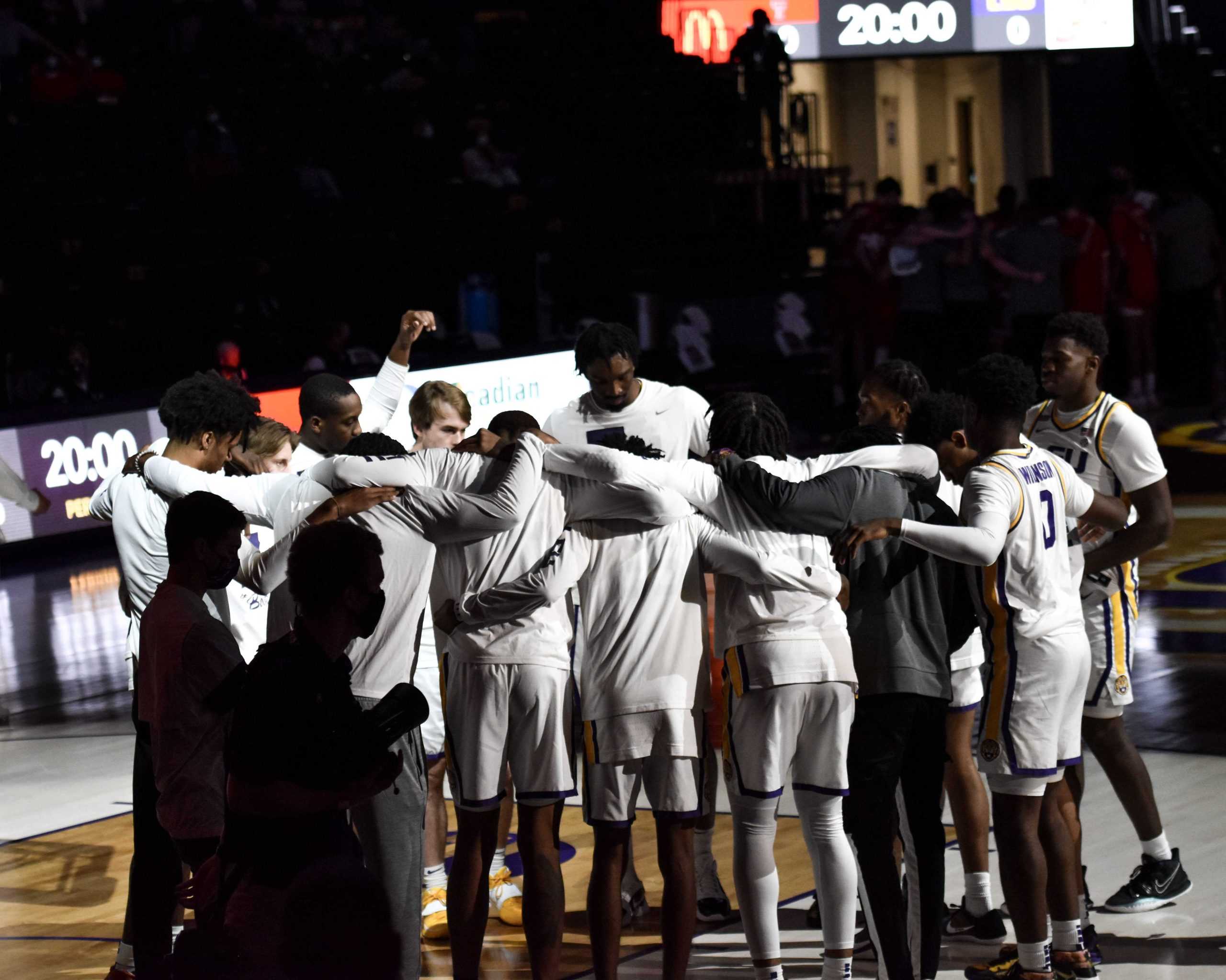 PHOTOS: LSU men's basketball falls to Texas Tech