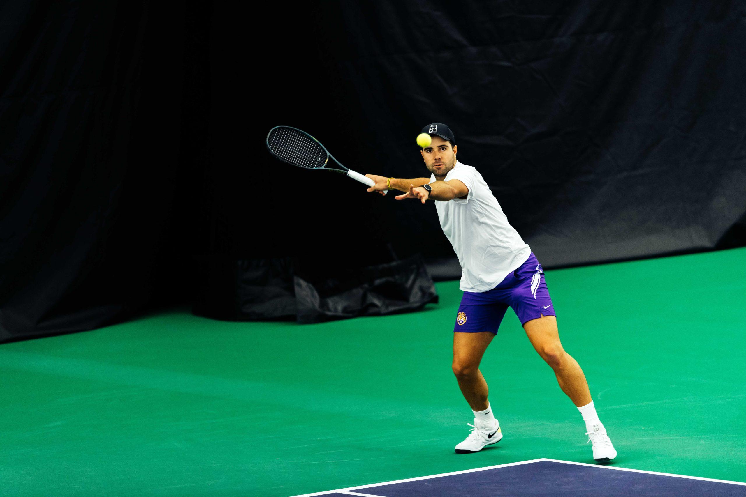 PHOTOS: LSU men's tennis defeats Alcorn State