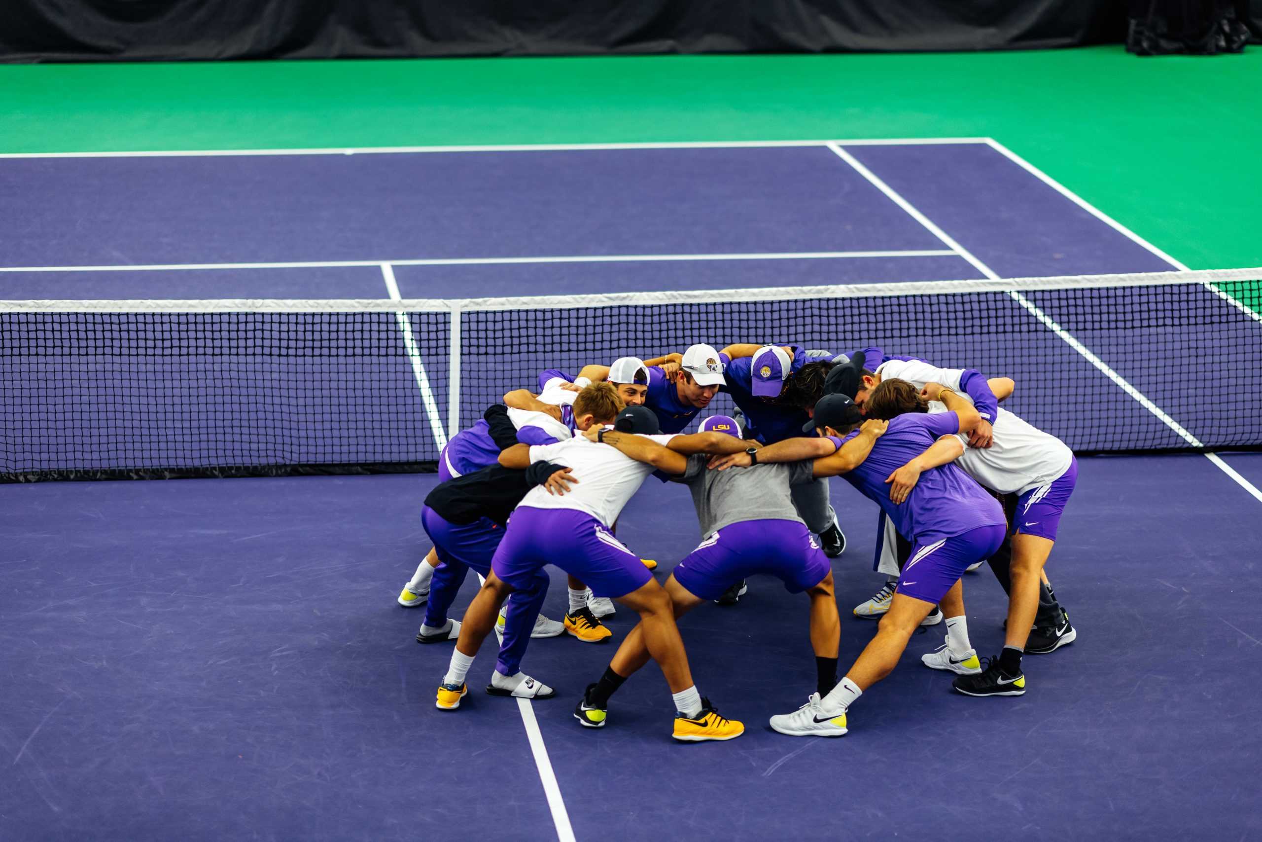 PHOTOS: LSU men's tennis defeats Alcorn State