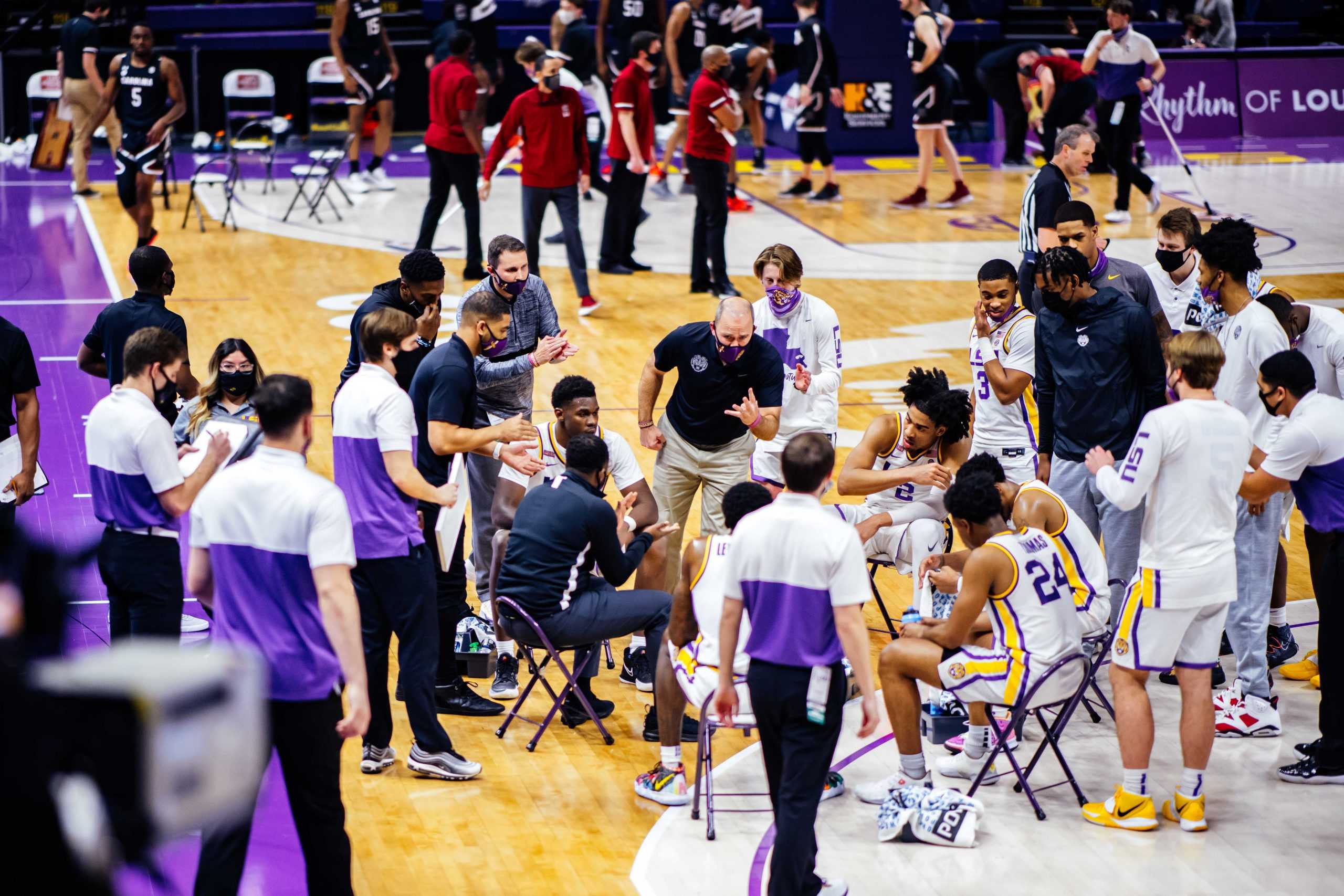 PHOTOS: LSU men's basketball defeats South Carolina