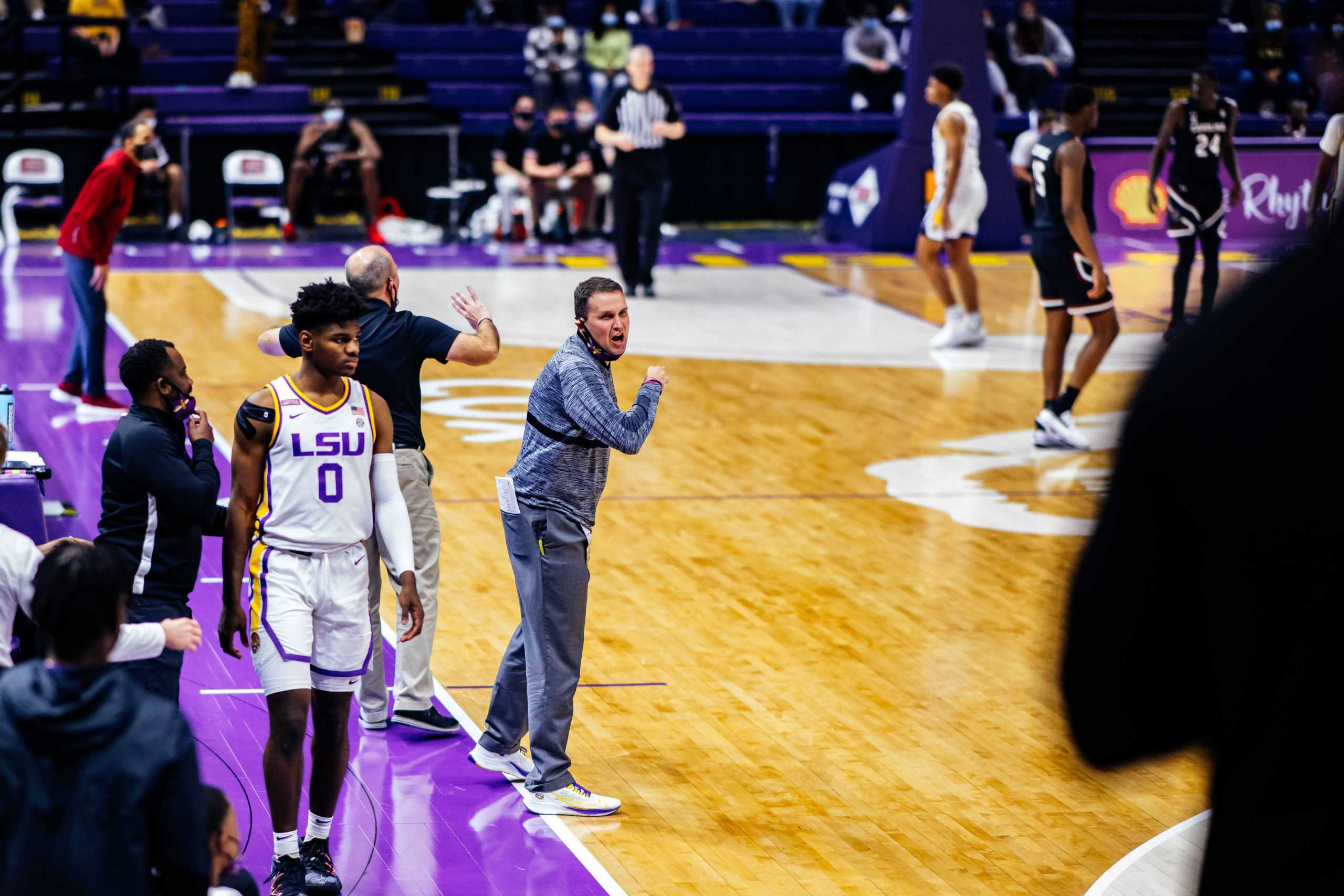 PHOTOS: LSU men's basketball defeats South Carolina