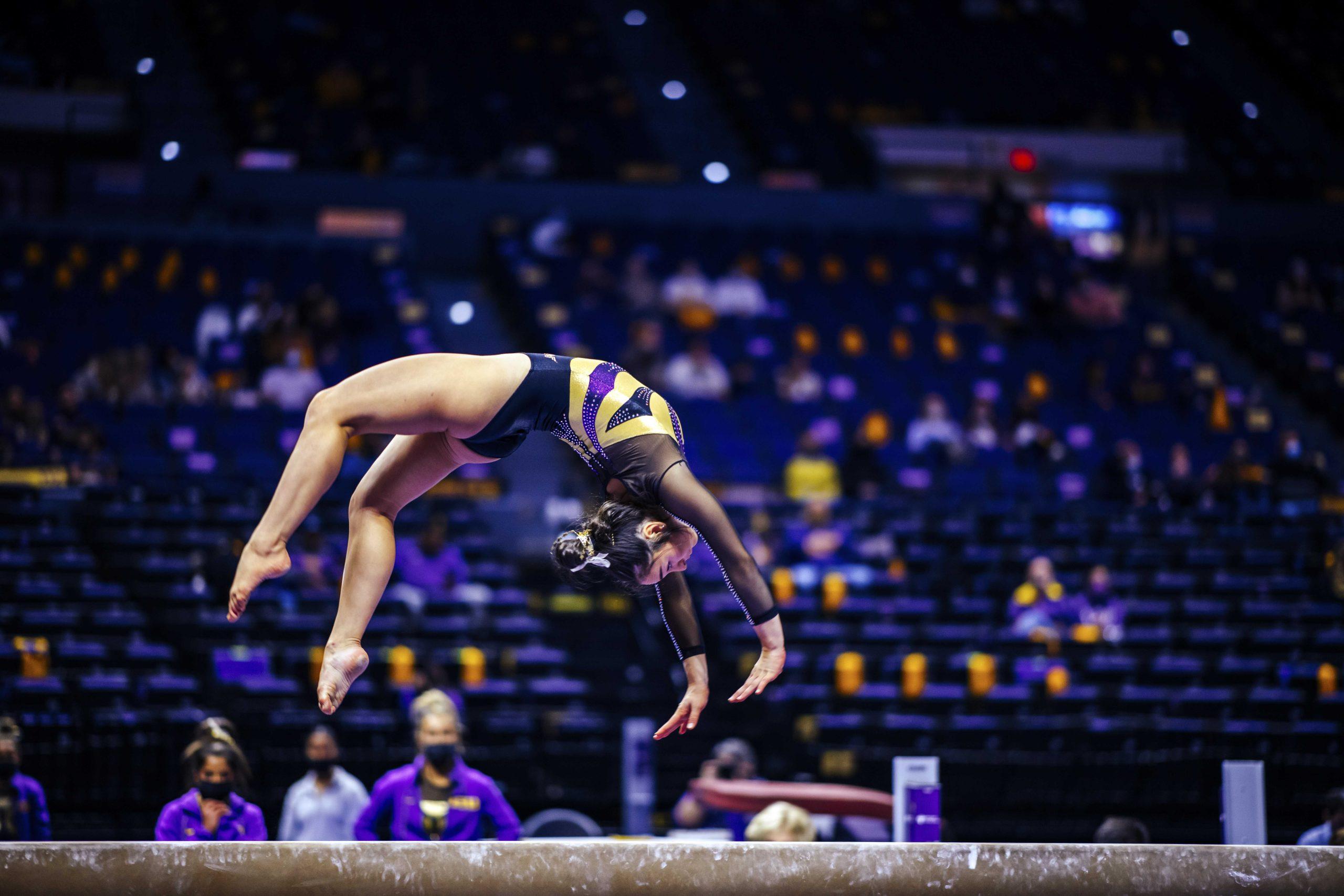 PHOTOS: LSU gymnastics defeats Arkansas in home opener