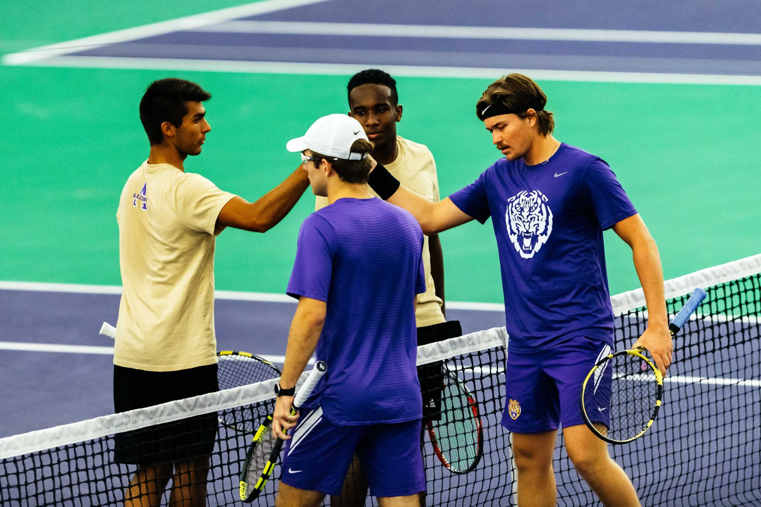 PHOTOS: LSU men's tennis defeats Alcorn State