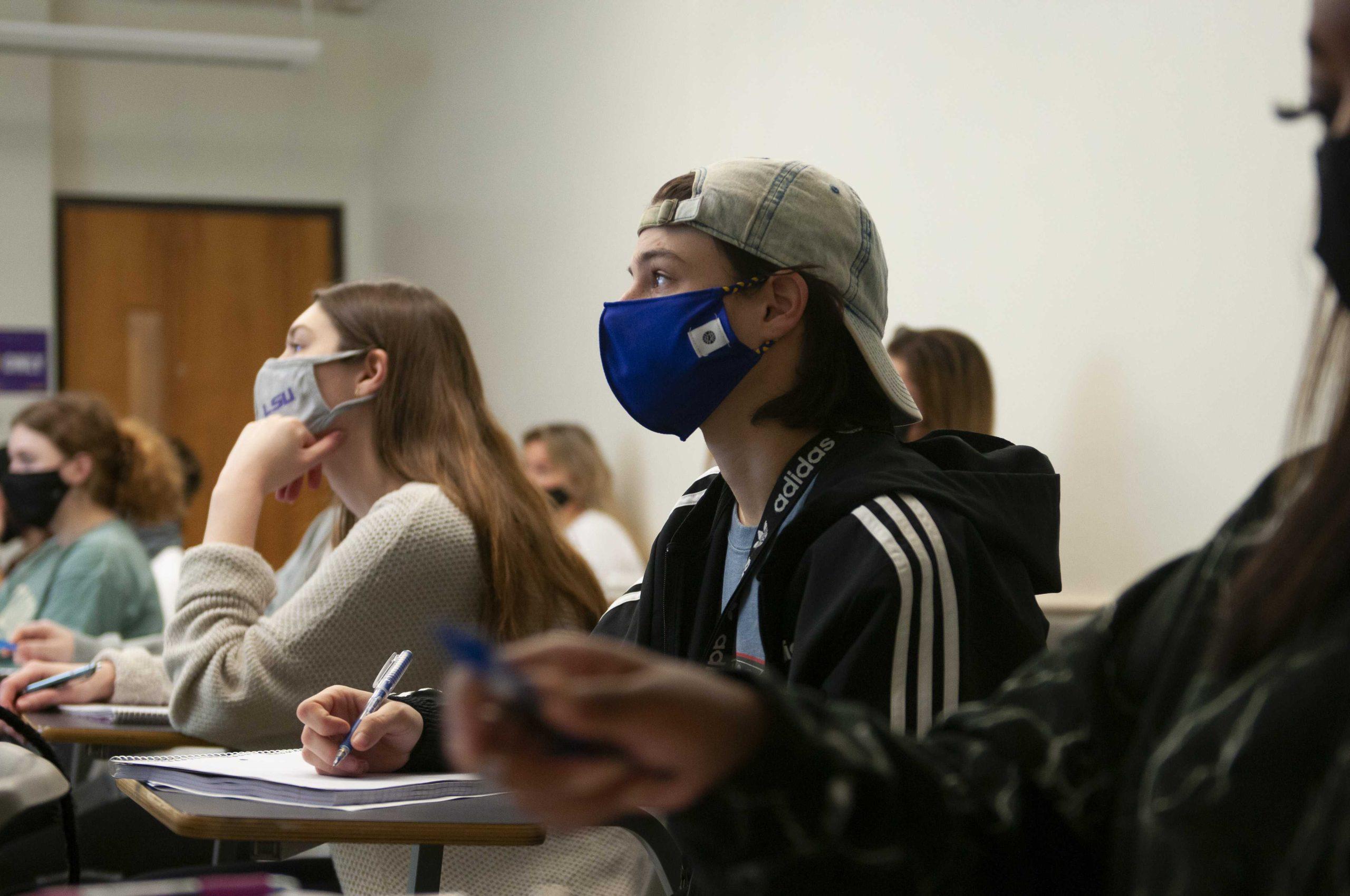 PHOTOS: LSU classrooms during coronavirus