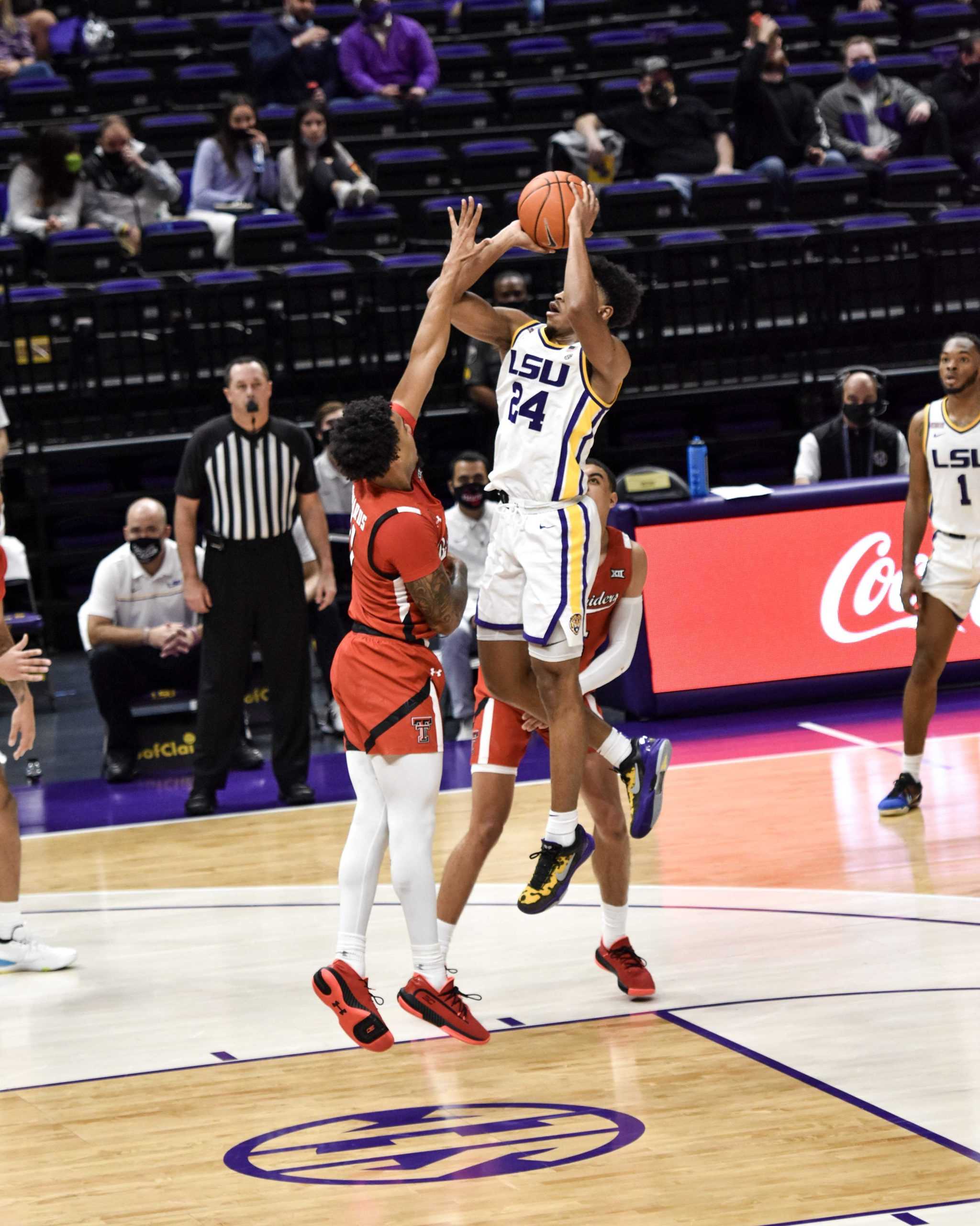 PHOTOS: LSU men's basketball falls to Texas Tech