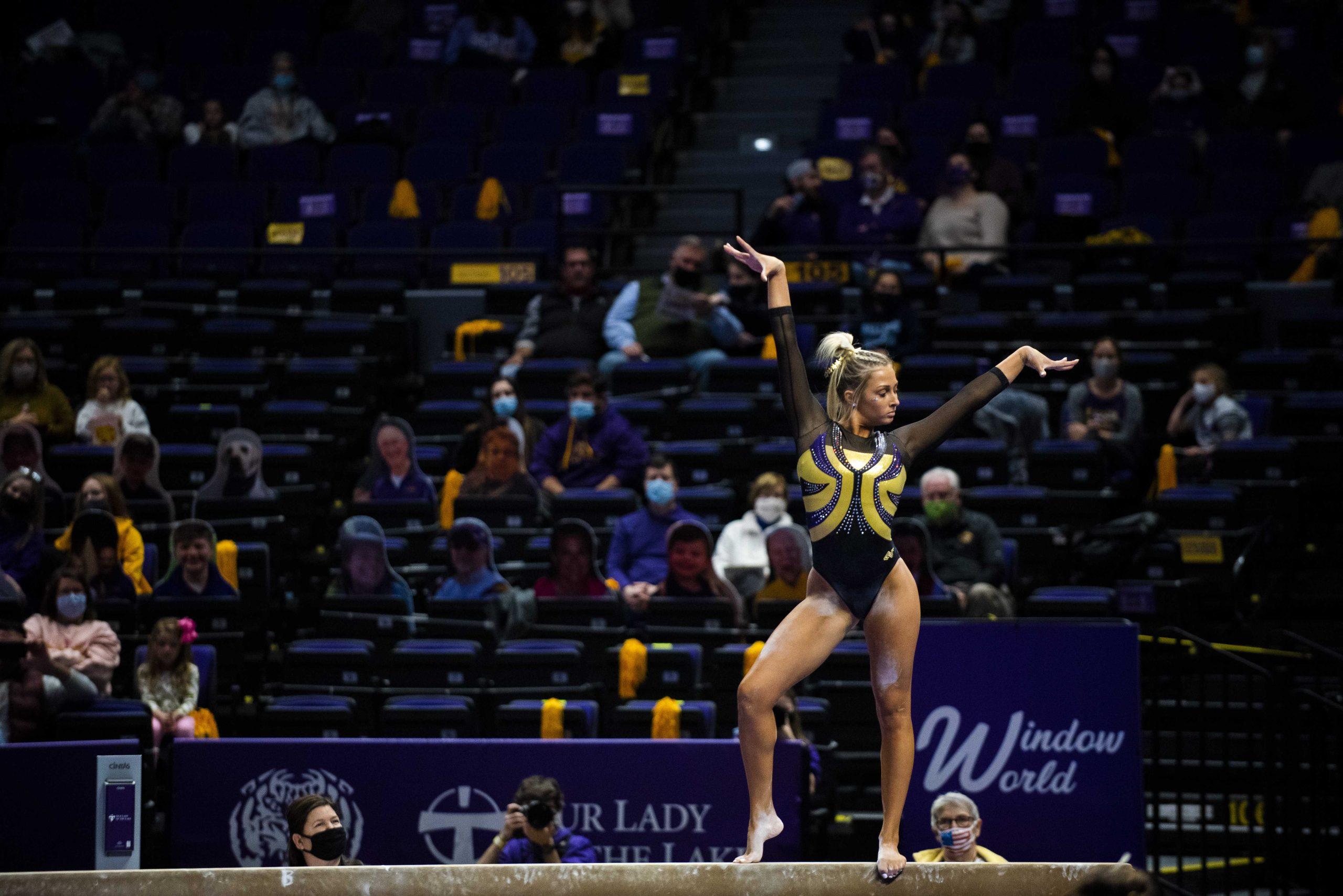 PHOTOS: LSU gymnastics defeats Arkansas in home opener