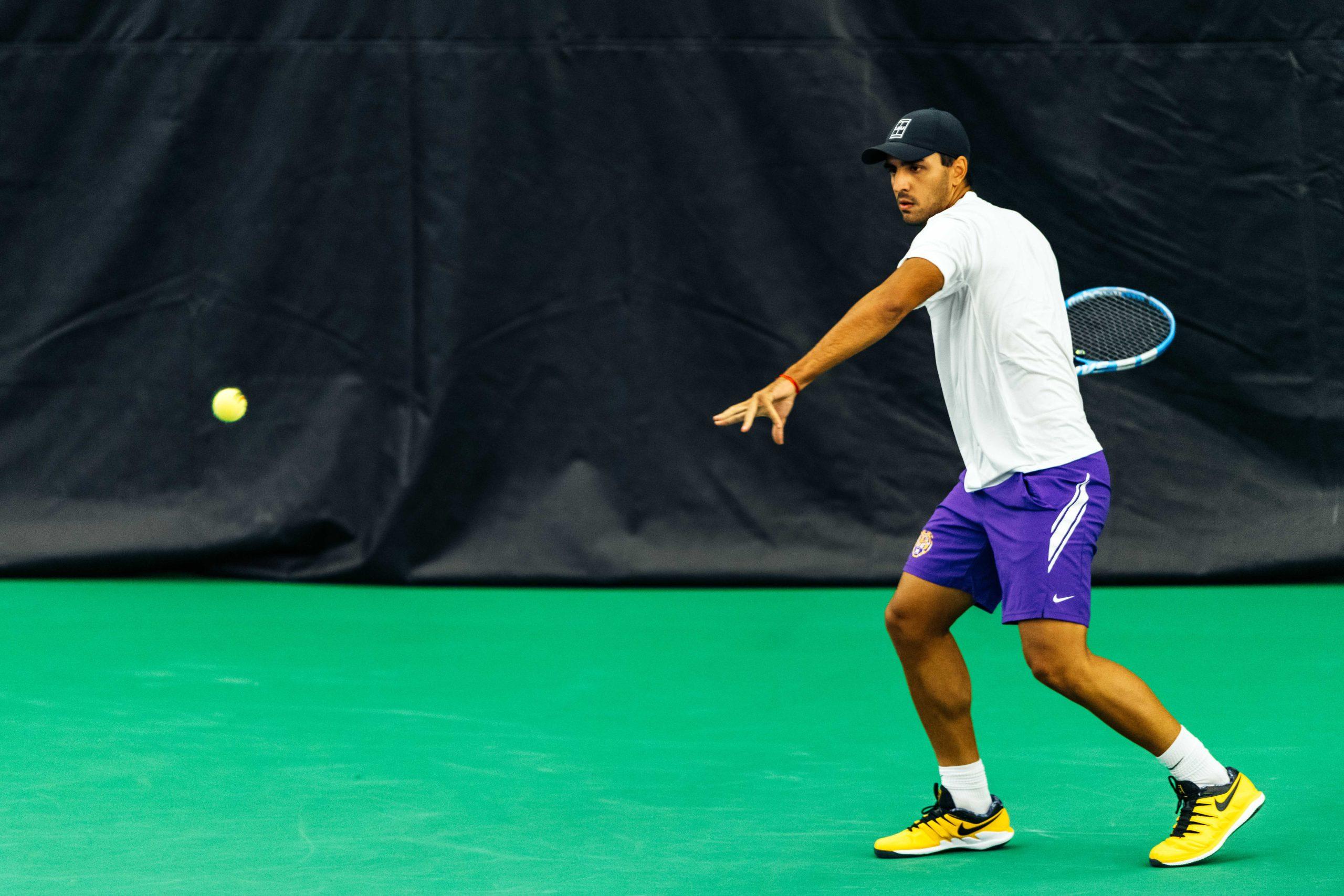 PHOTOS: LSU men's tennis defeats Alcorn State