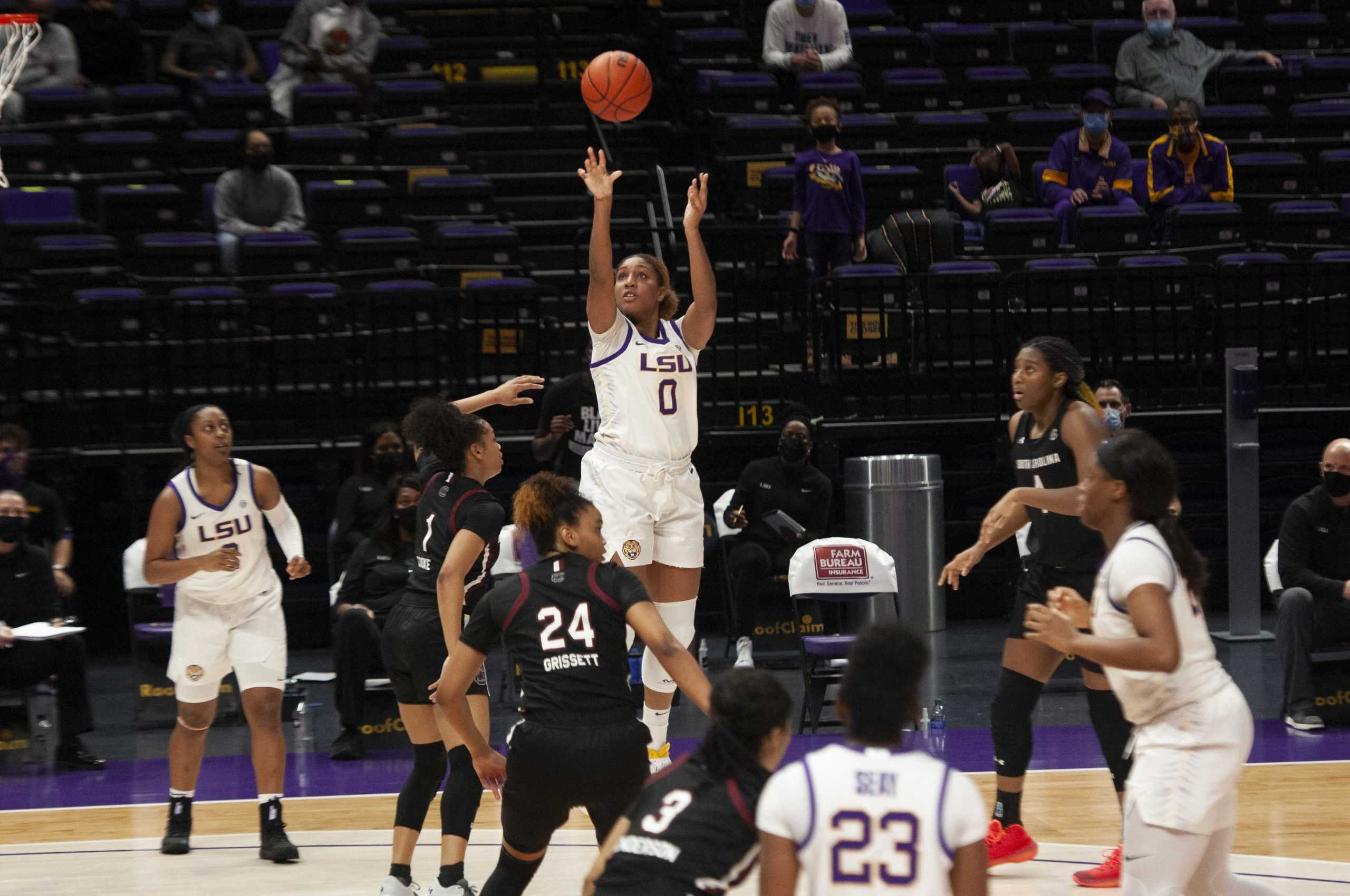 PHOTOS: LSU women's basketball falls to South Carolina