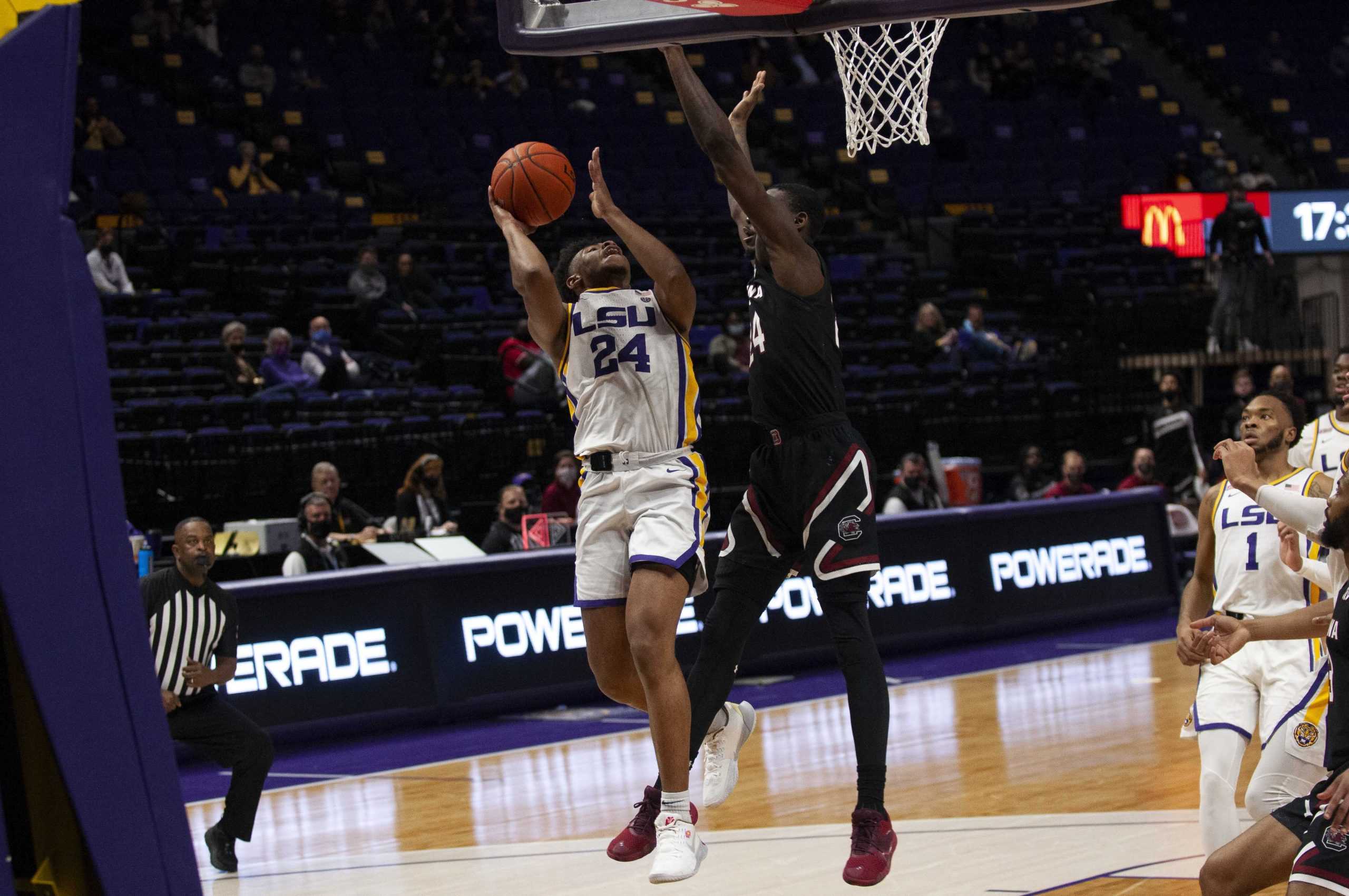 PHOTOS: LSU men's basketball defeats South Carolina