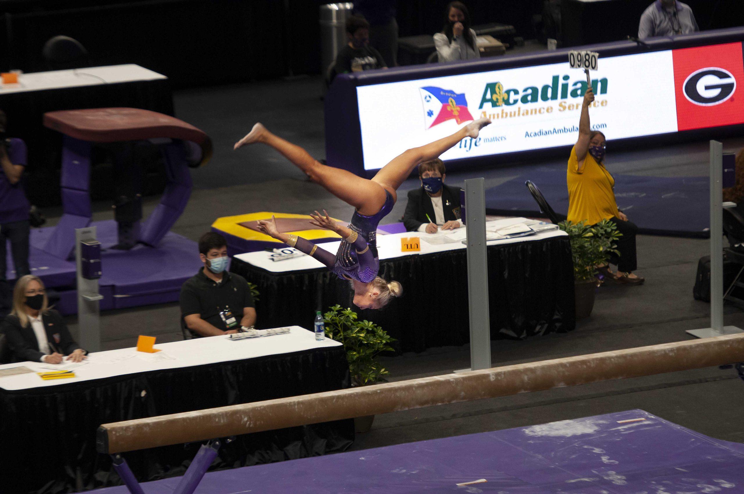 PHOTOS: LSU gymnastics defeats Georgia