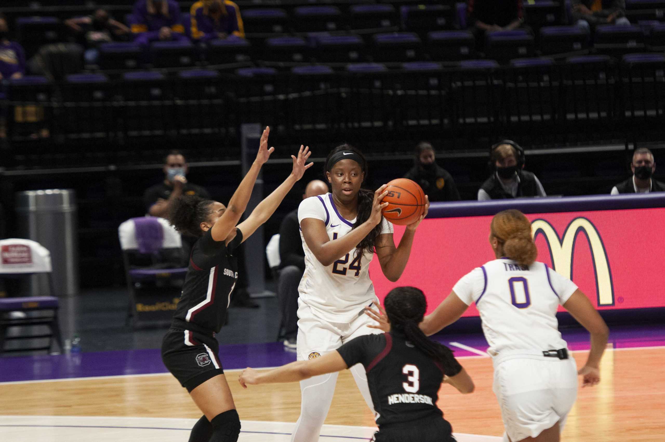 PHOTOS: LSU women's basketball falls to South Carolina