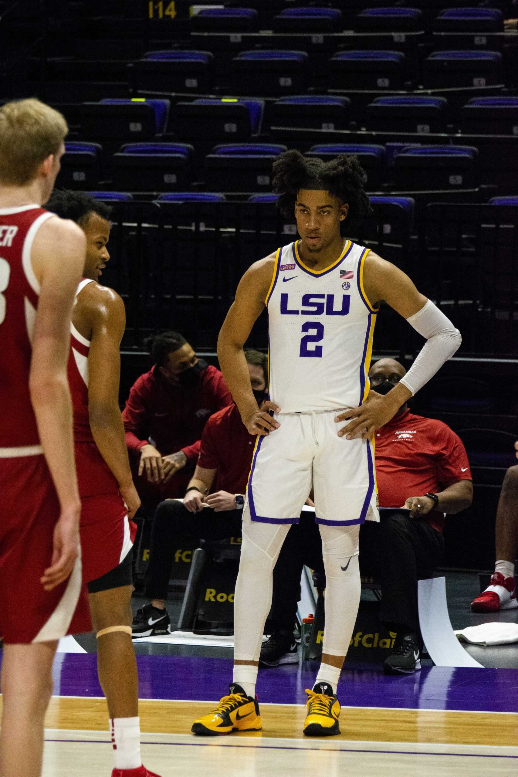 PHOTOS: LSU men's basketball defeats Arkansas