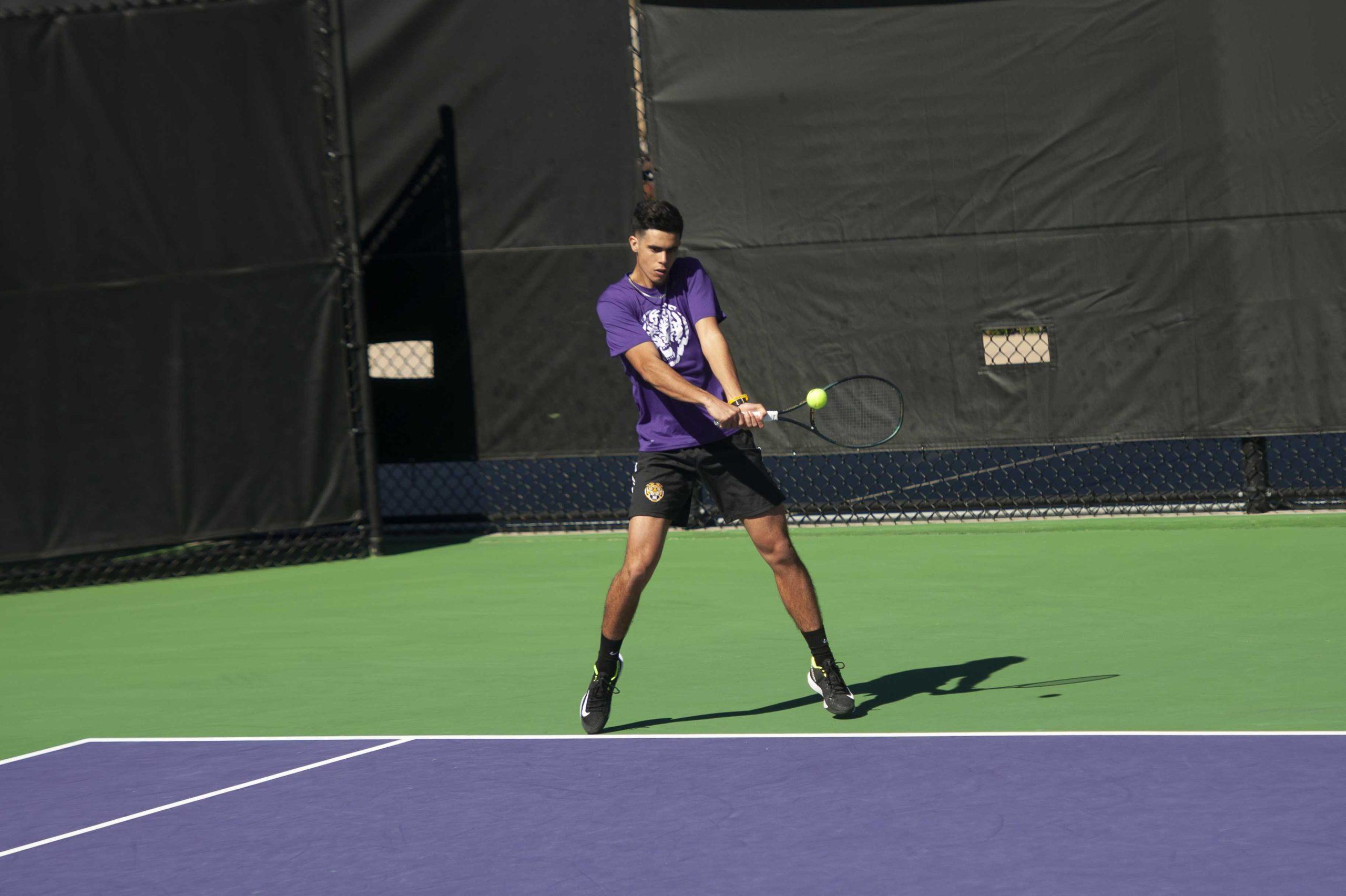 PHOTOS: Men's tennis falls to Tulane