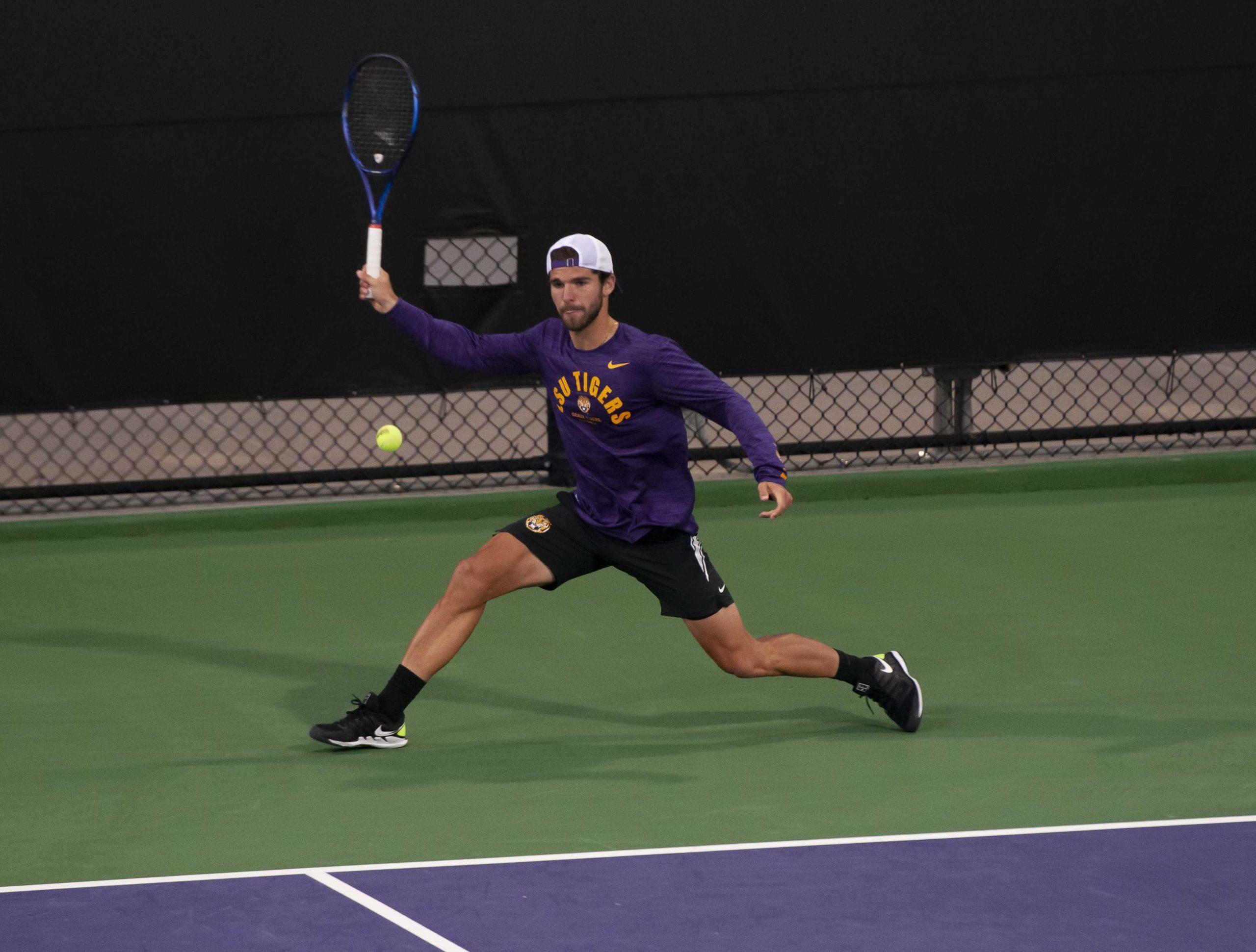 PHOTOS: LSU men's tennis defeats Incarnate Word