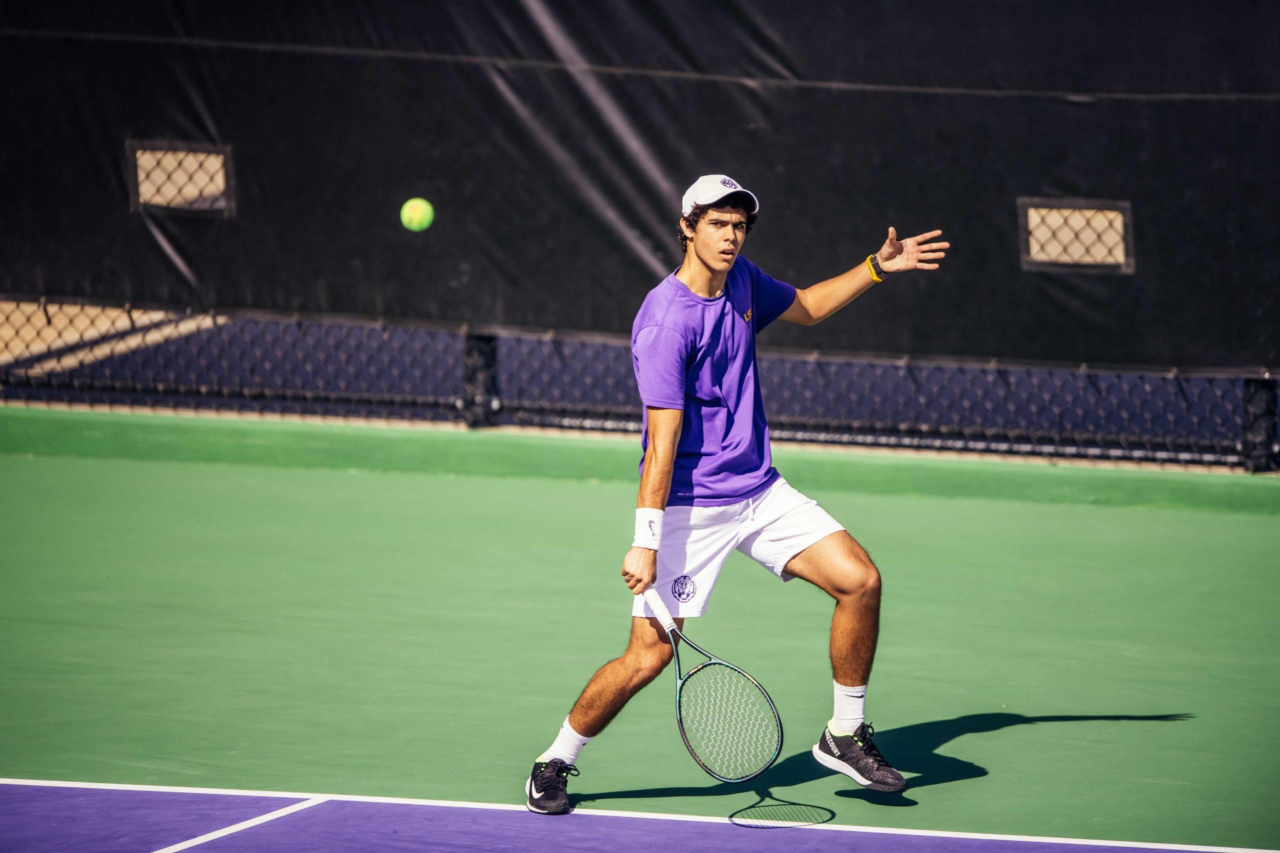 PHOTOS: LSU men's and women's tennis teams defeat Rice