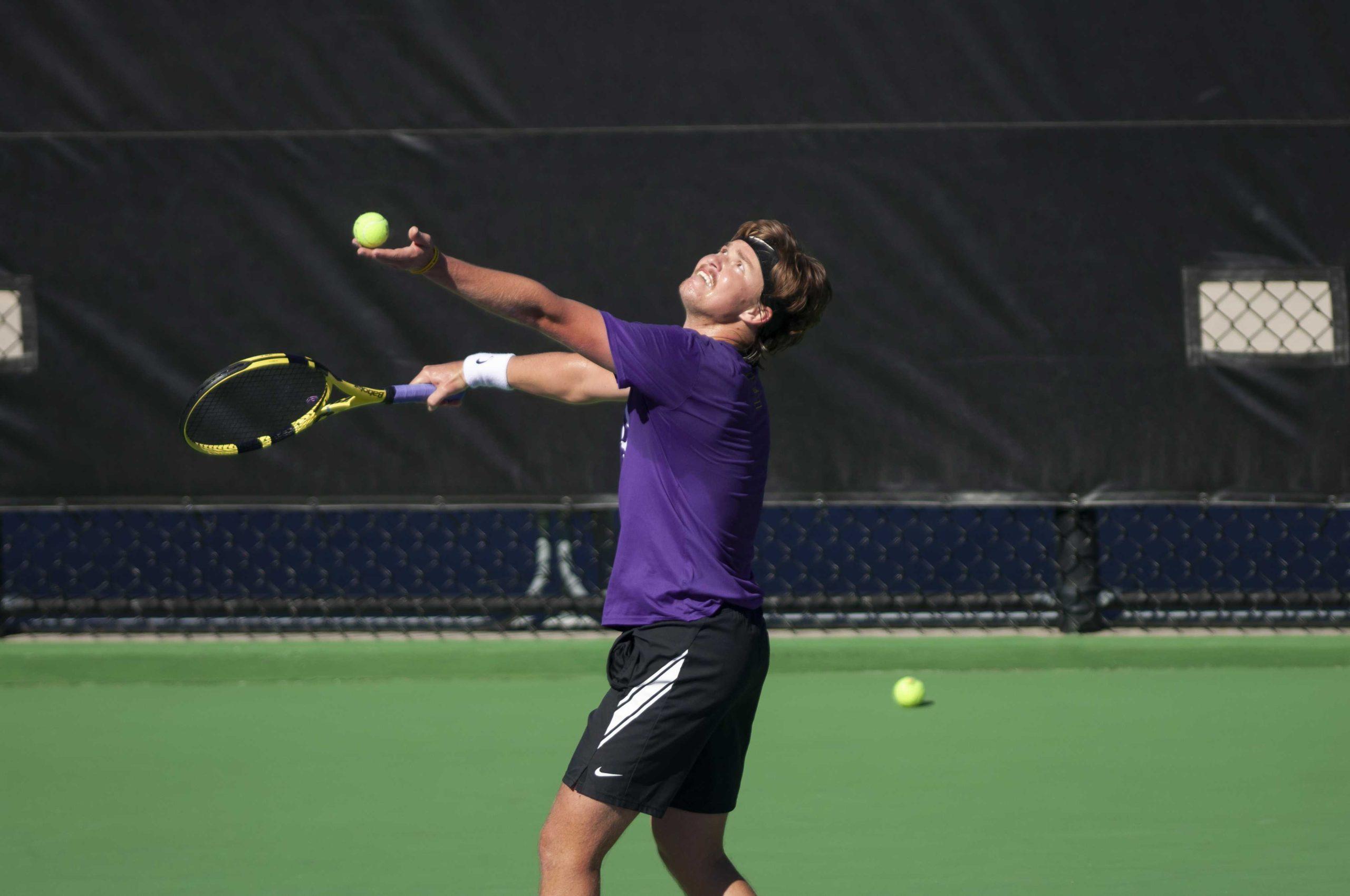 PHOTOS: Men's tennis falls to Tulane