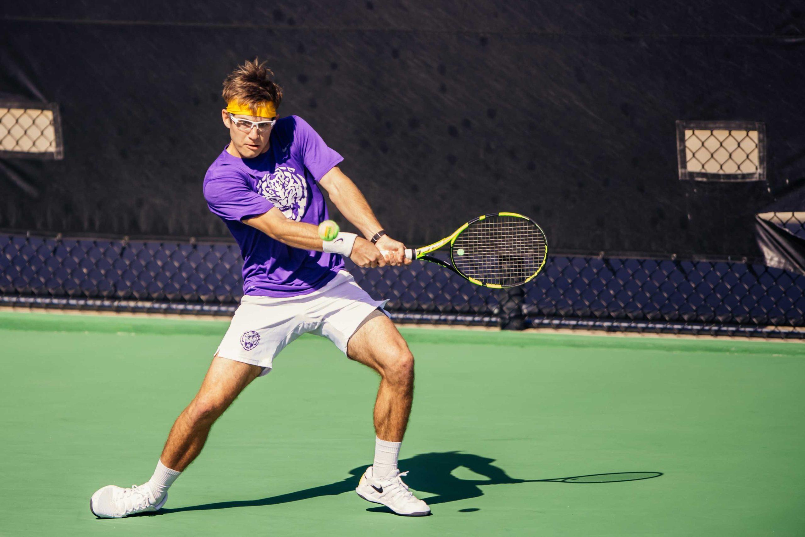 PHOTOS: LSU men's and women's tennis teams defeat Rice