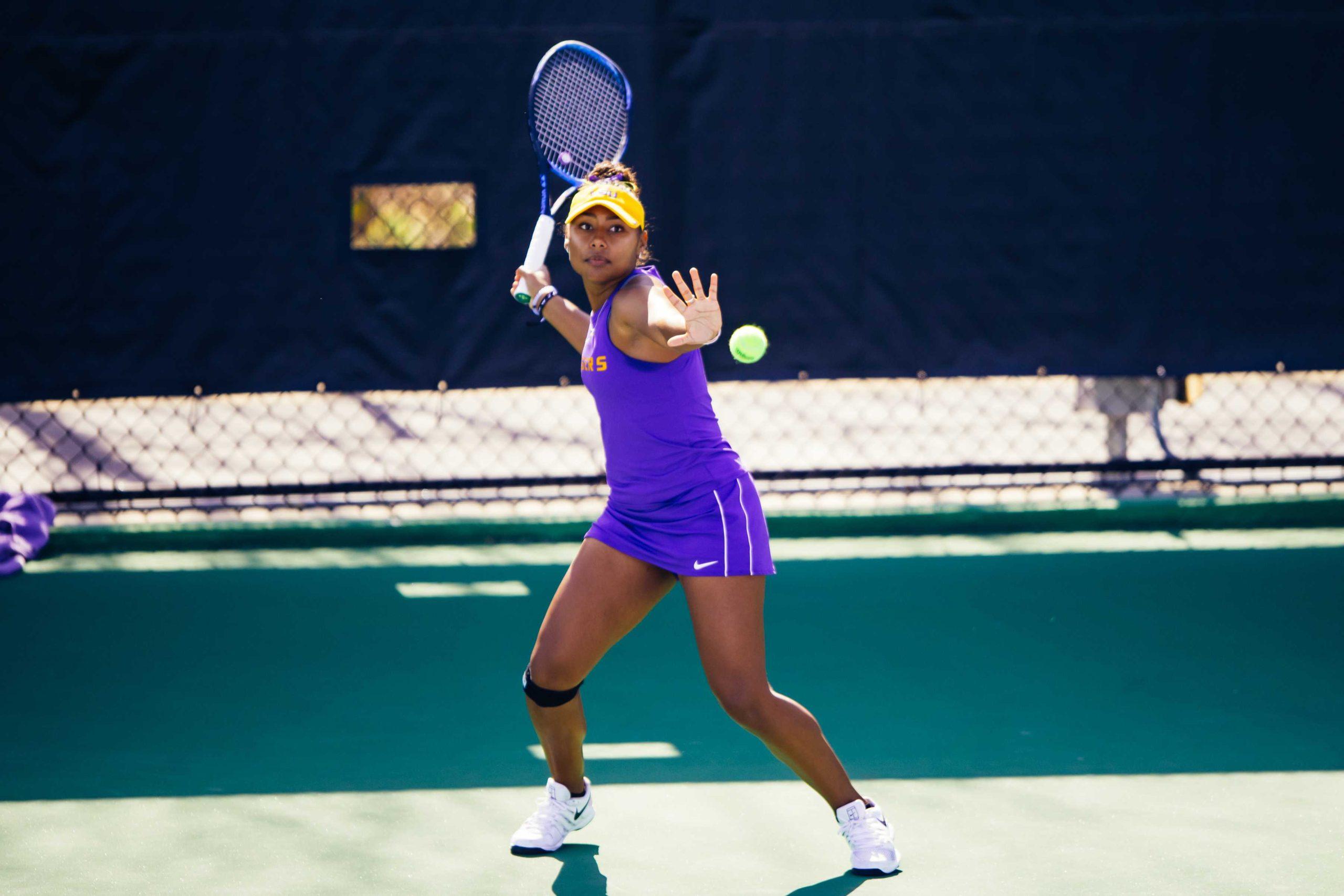 PHOTOS: LSU men's and women's tennis teams defeat Rice