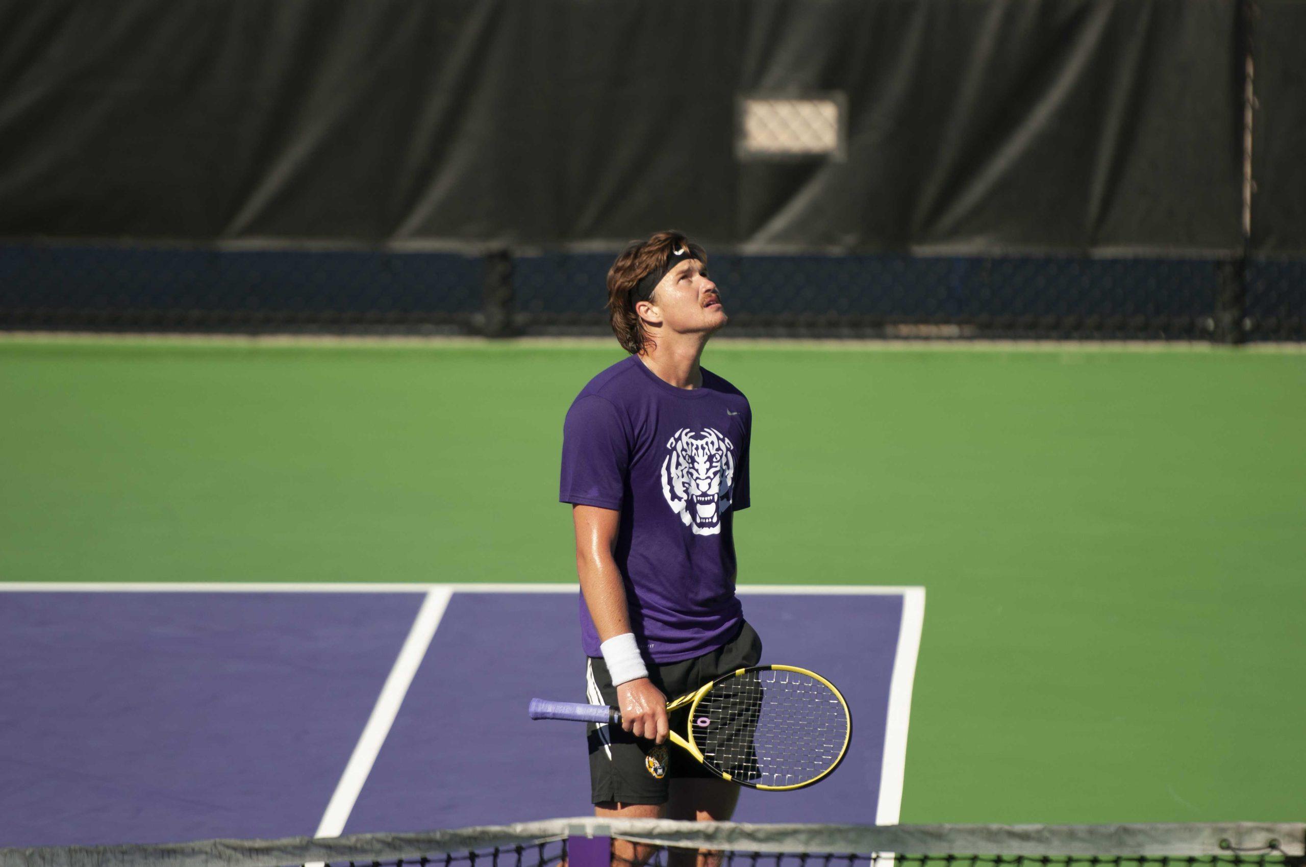 PHOTOS: Men's tennis falls to Tulane